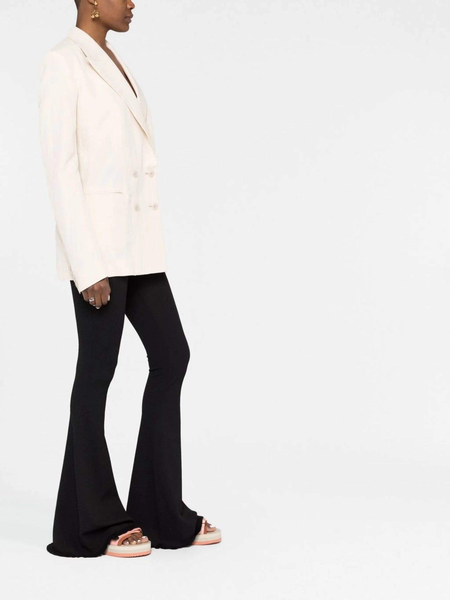 double-breasted blazer