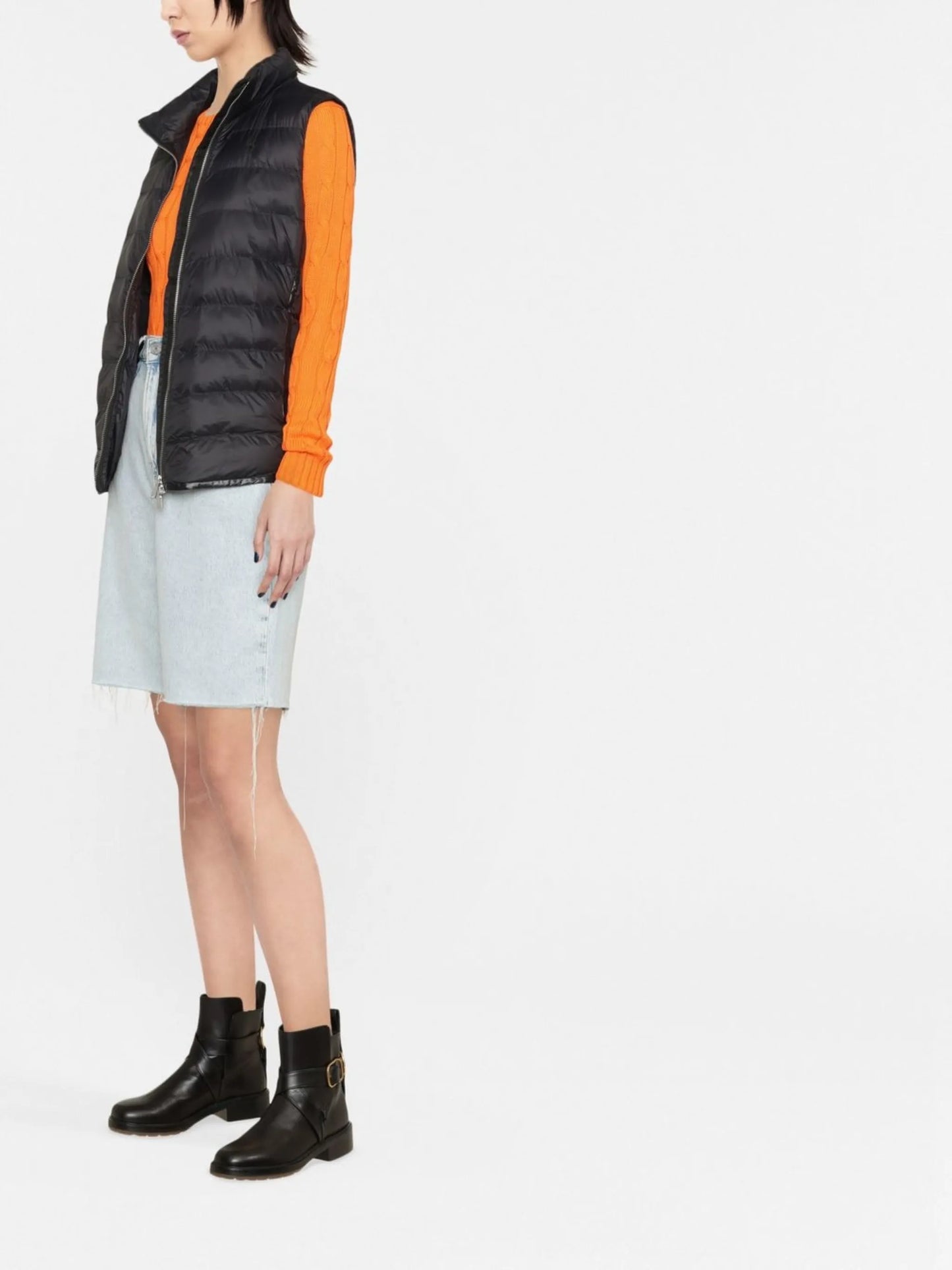 Insulated quilted gilet
