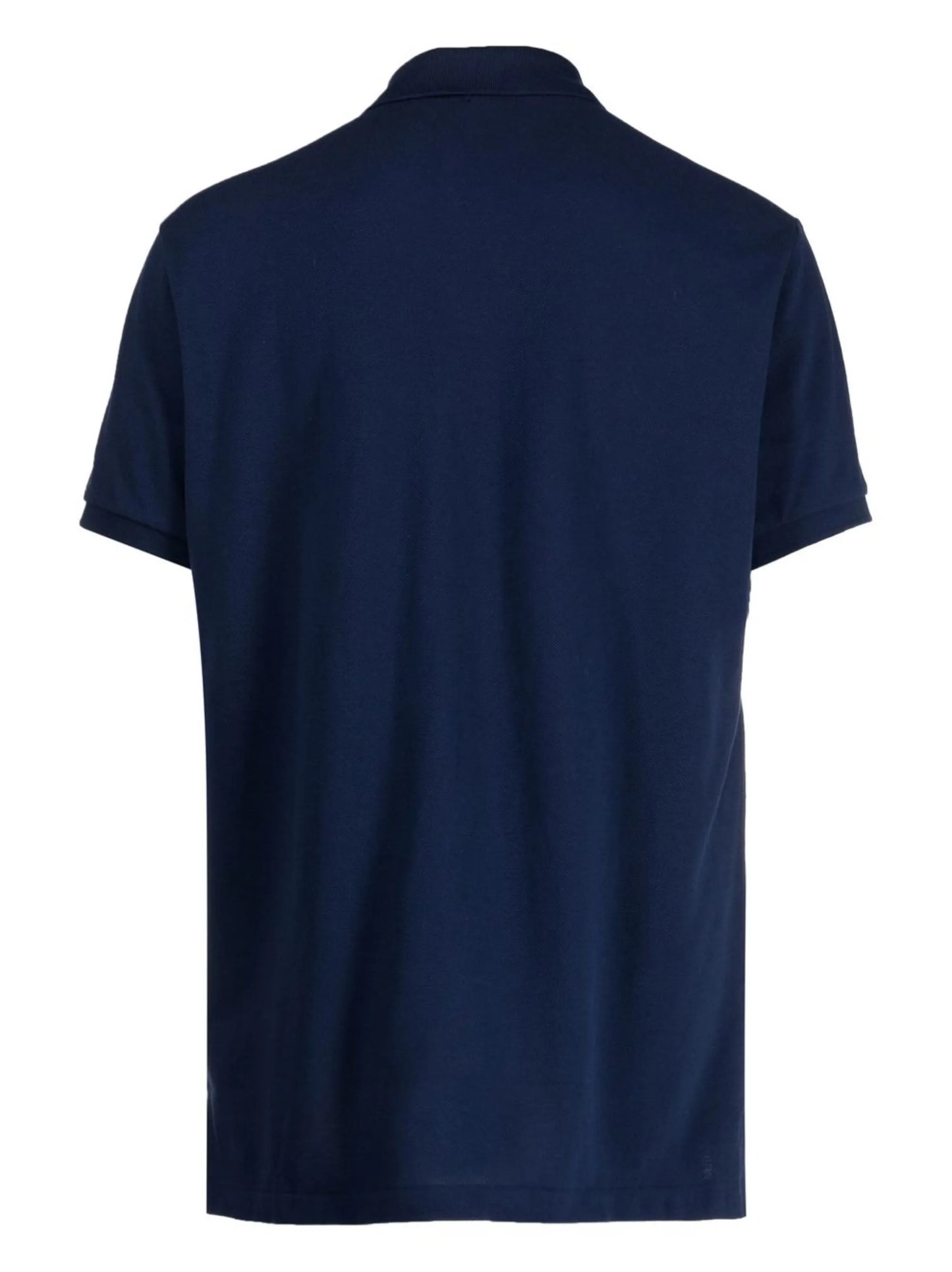 short-sleeve cotton polo shirt