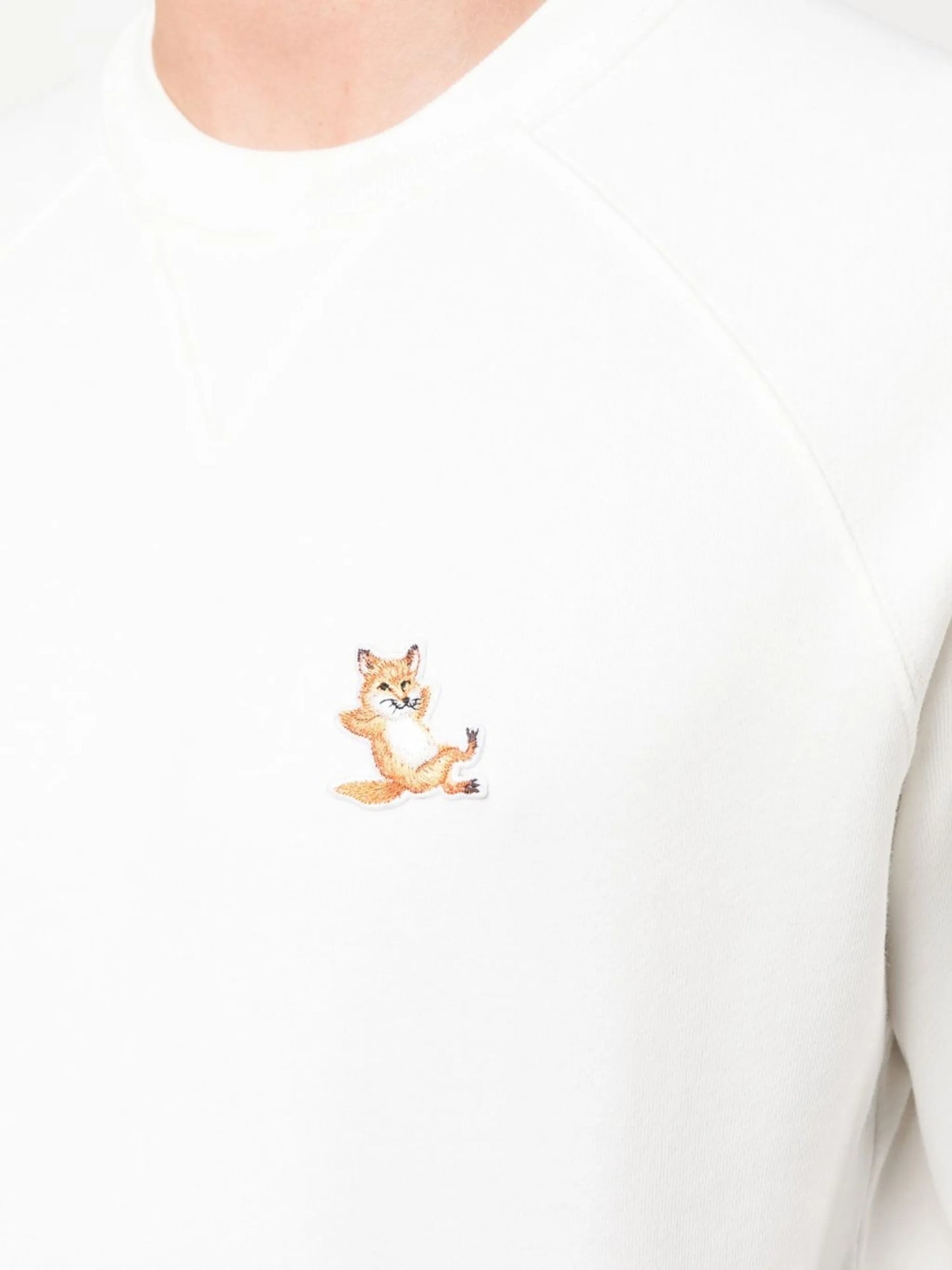 logo patch sweatshirt