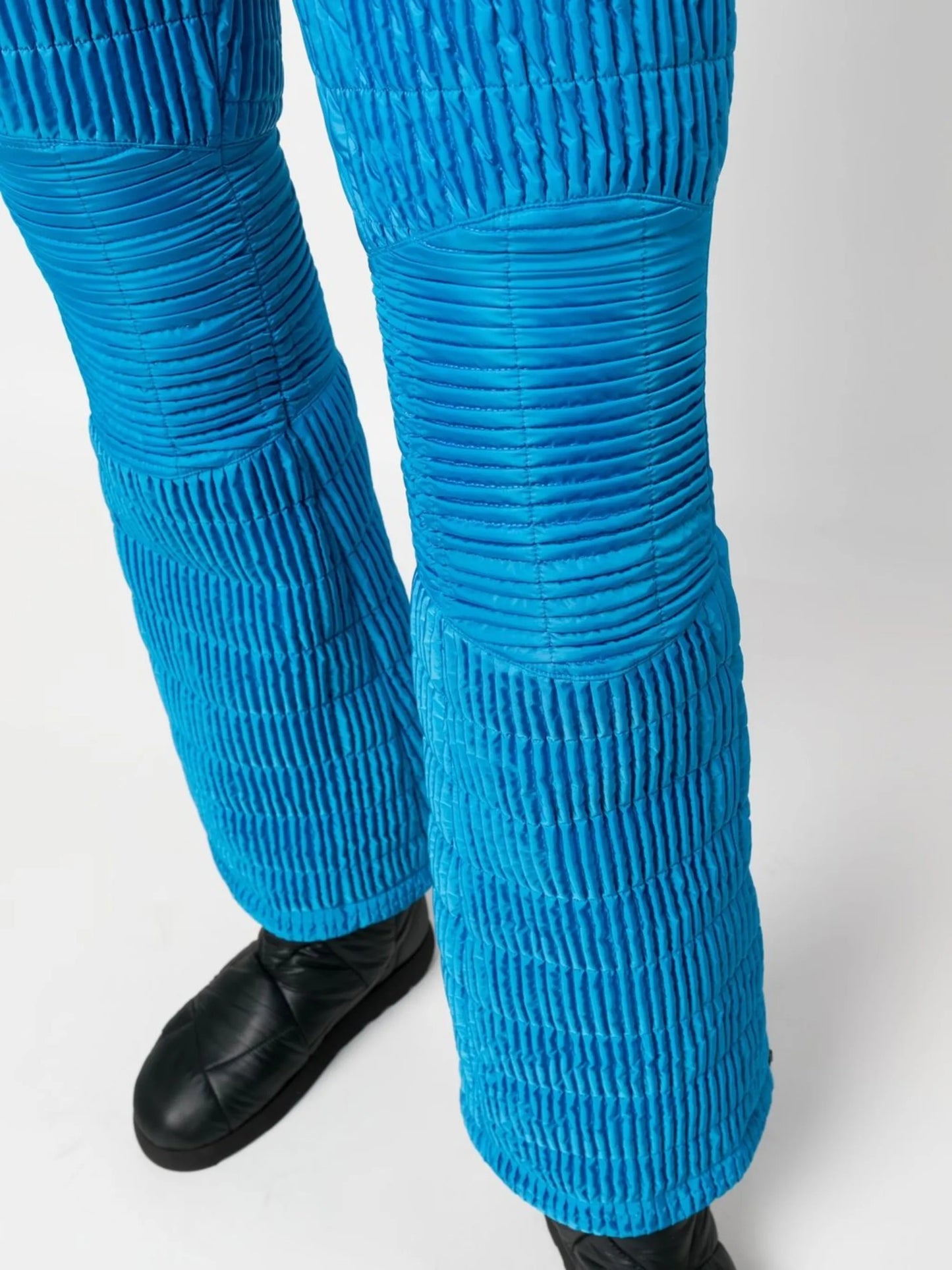sleeveless quilted ski jumpsuit