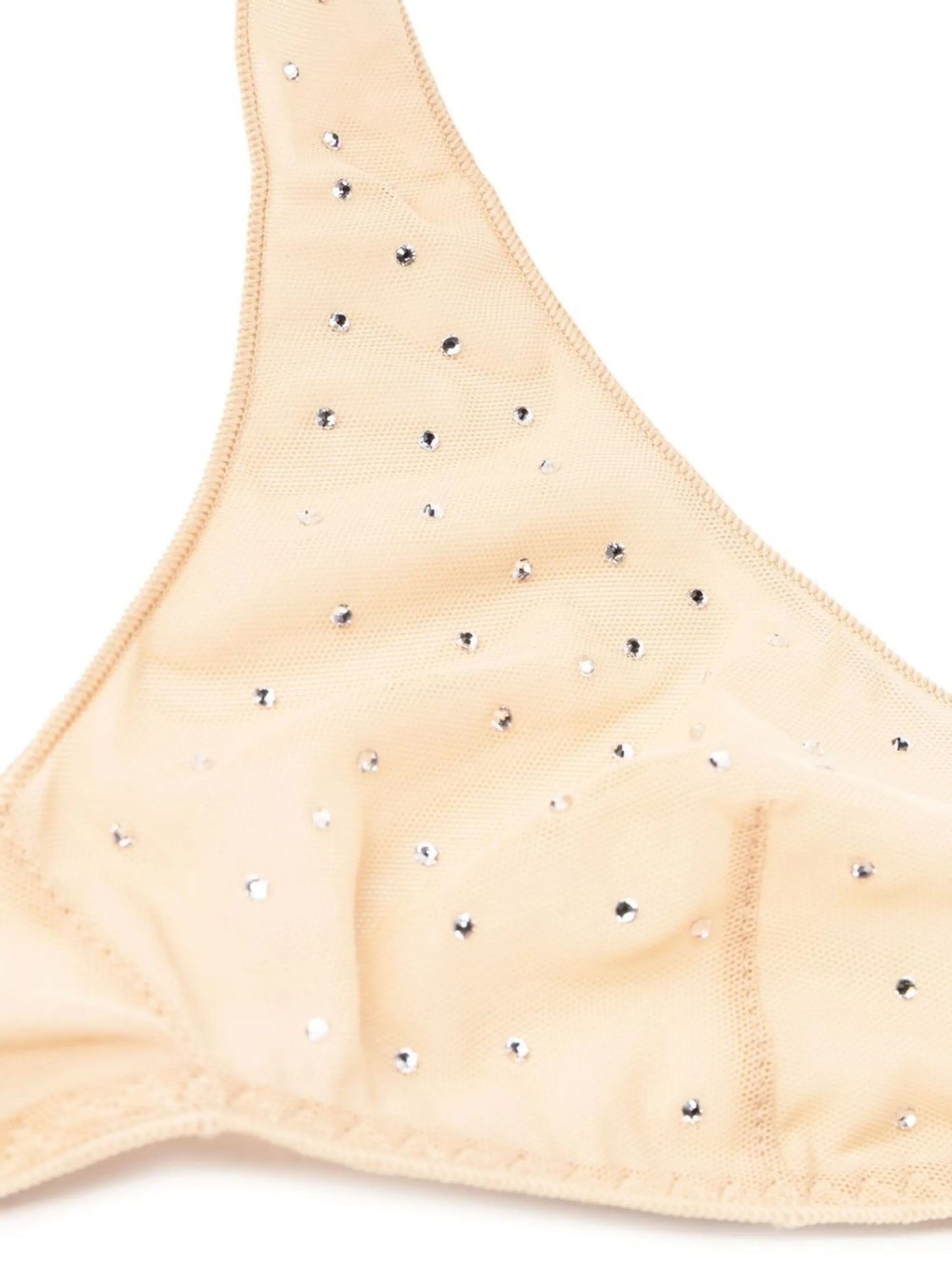 gem-studded soft cup bra