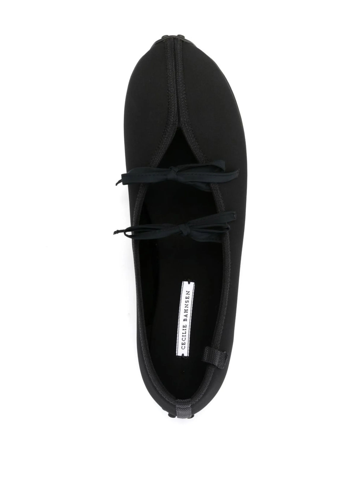 Sara bow-detail sneaker ballerinas
