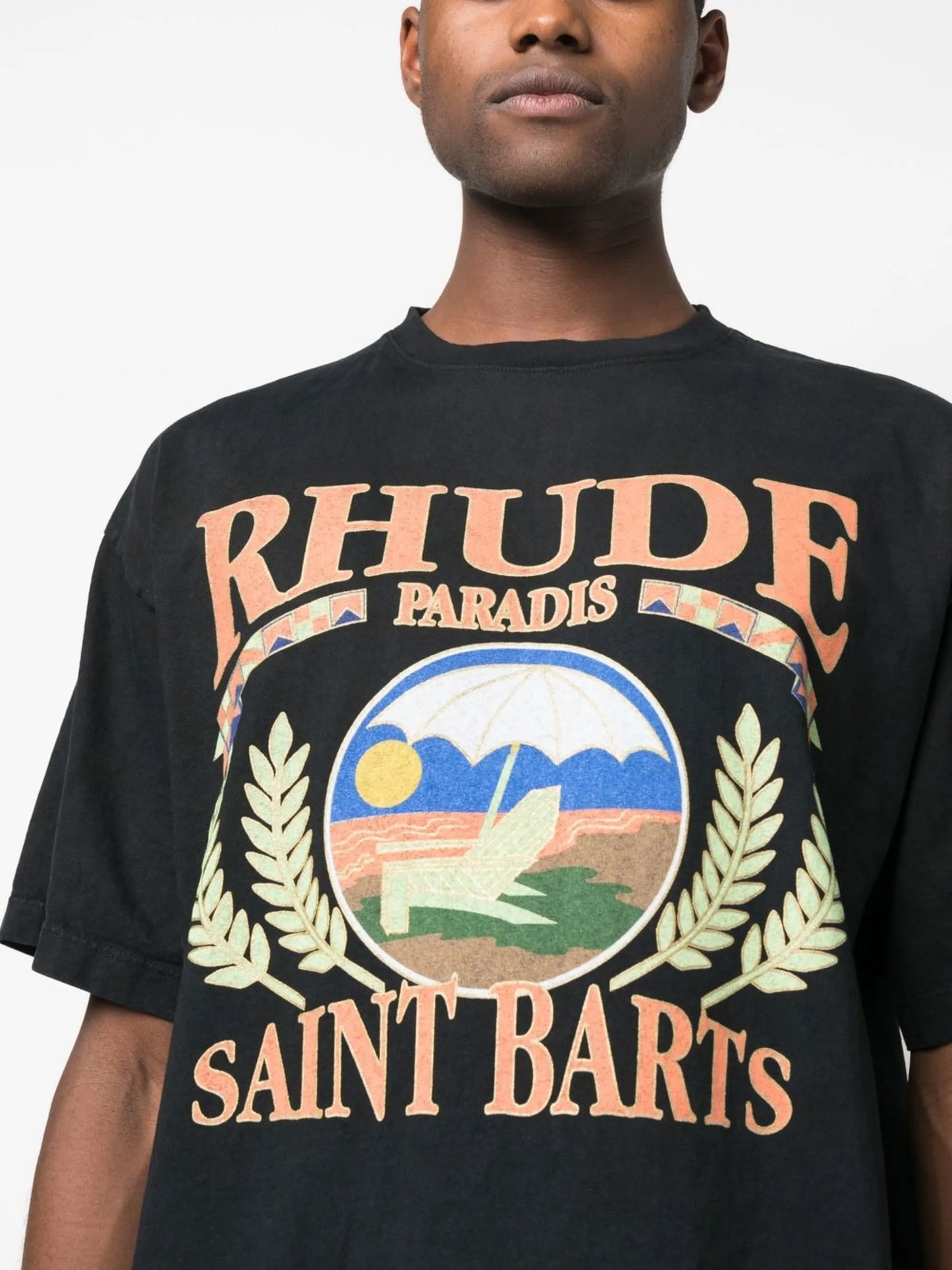 logo-print T-shirt