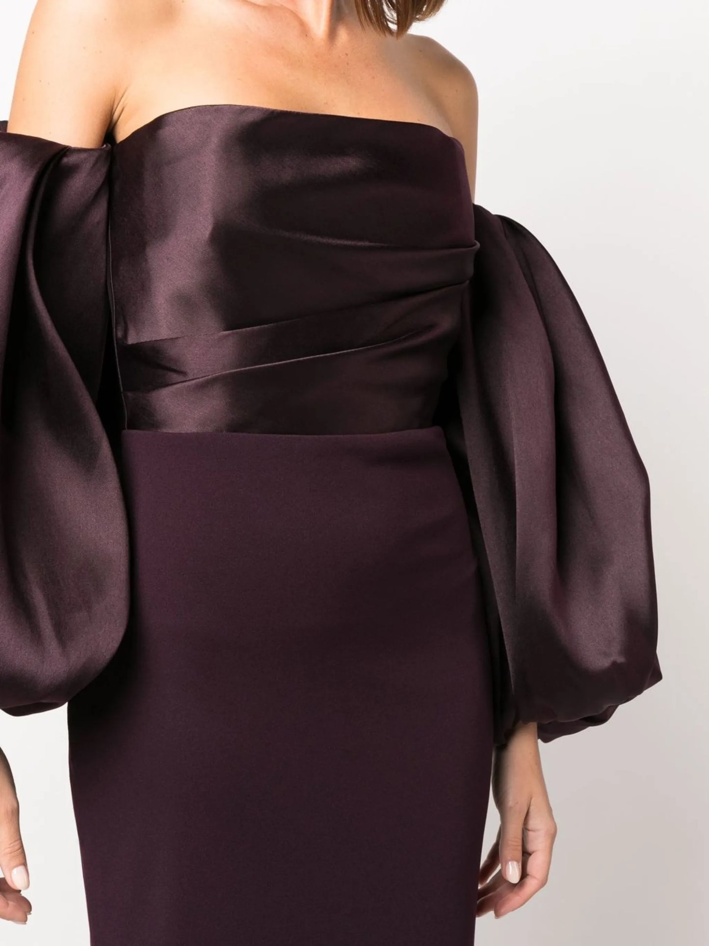Carmen off-shoulder evening dress