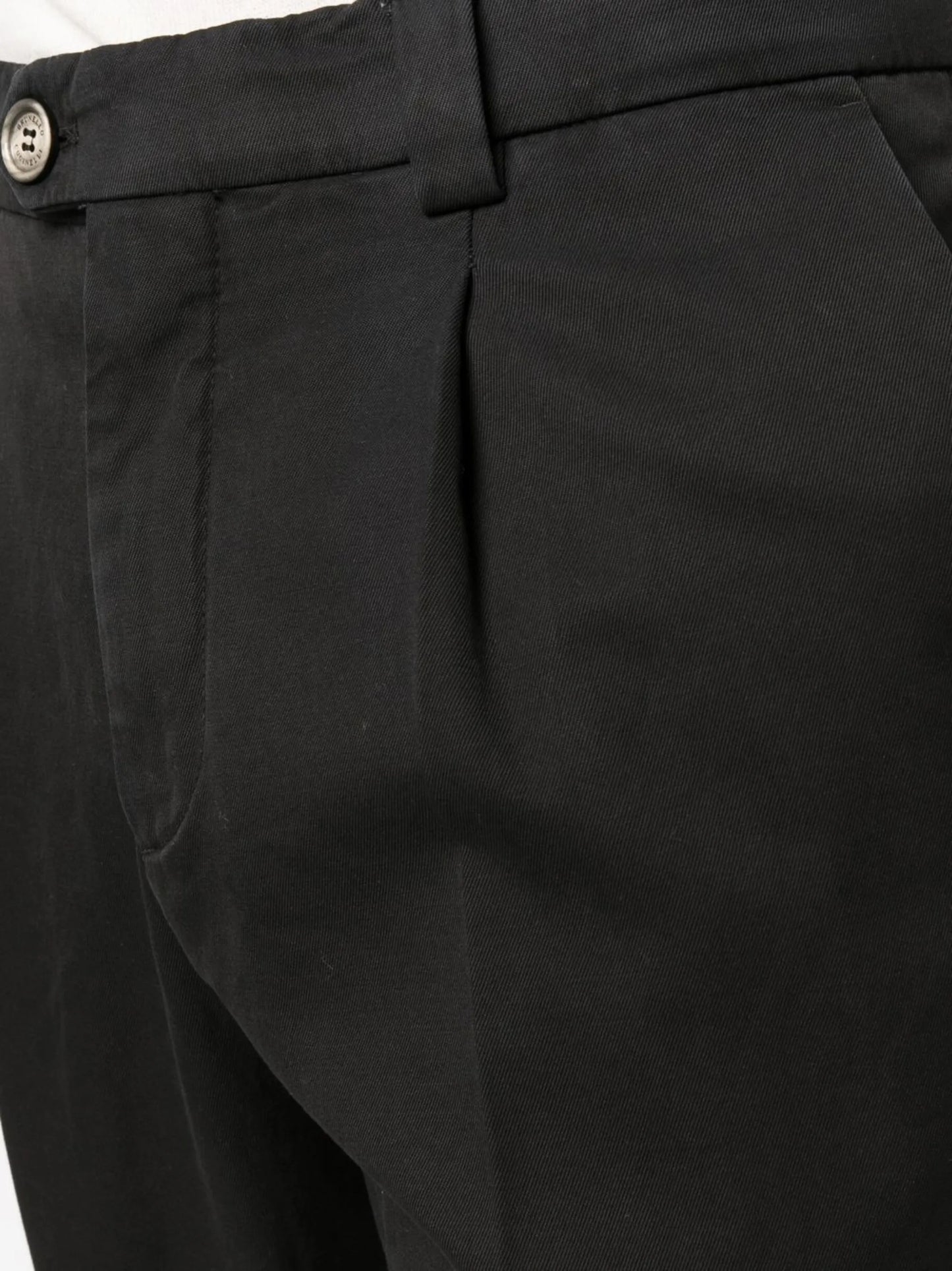 cropped cotton trousers