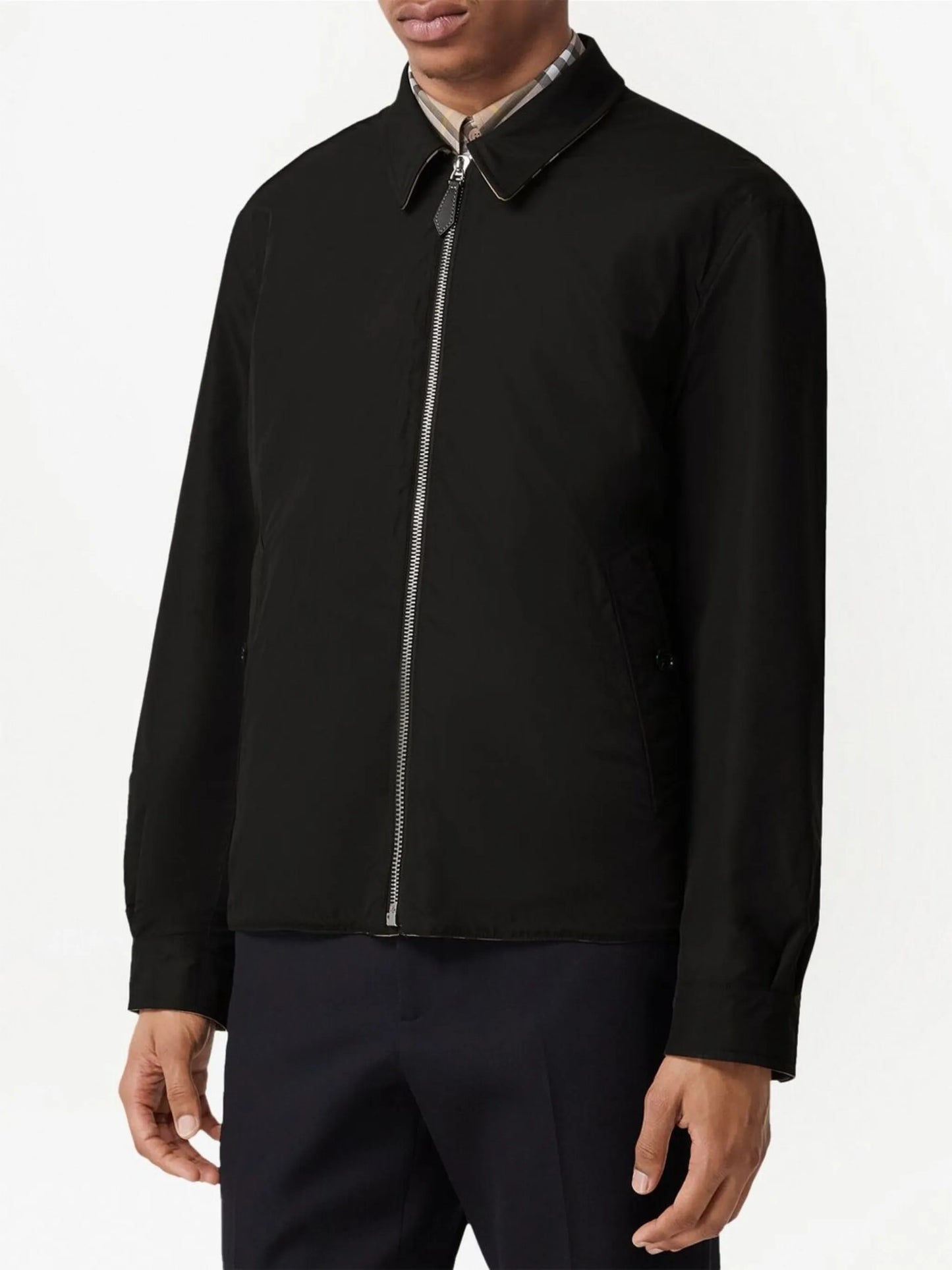 reversible zip-up jacket