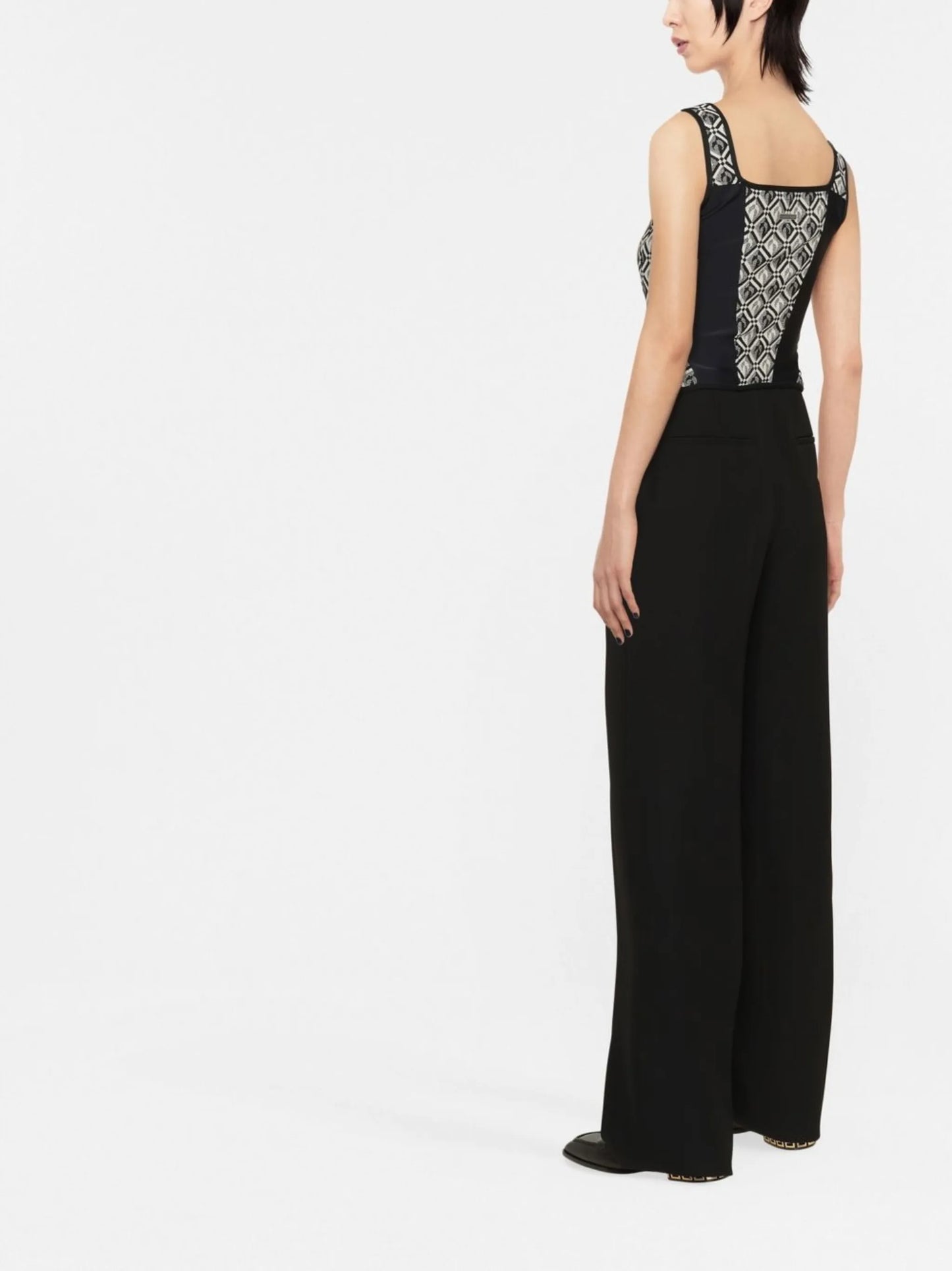 moon zip-up boned bodice