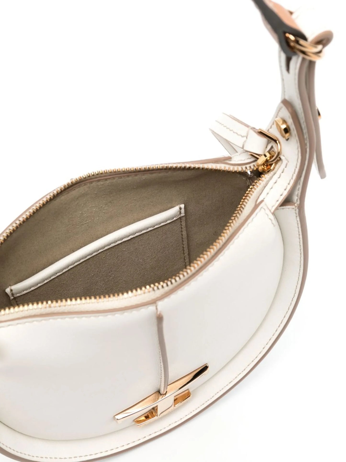 Luna rounded-shape shoulder bag
