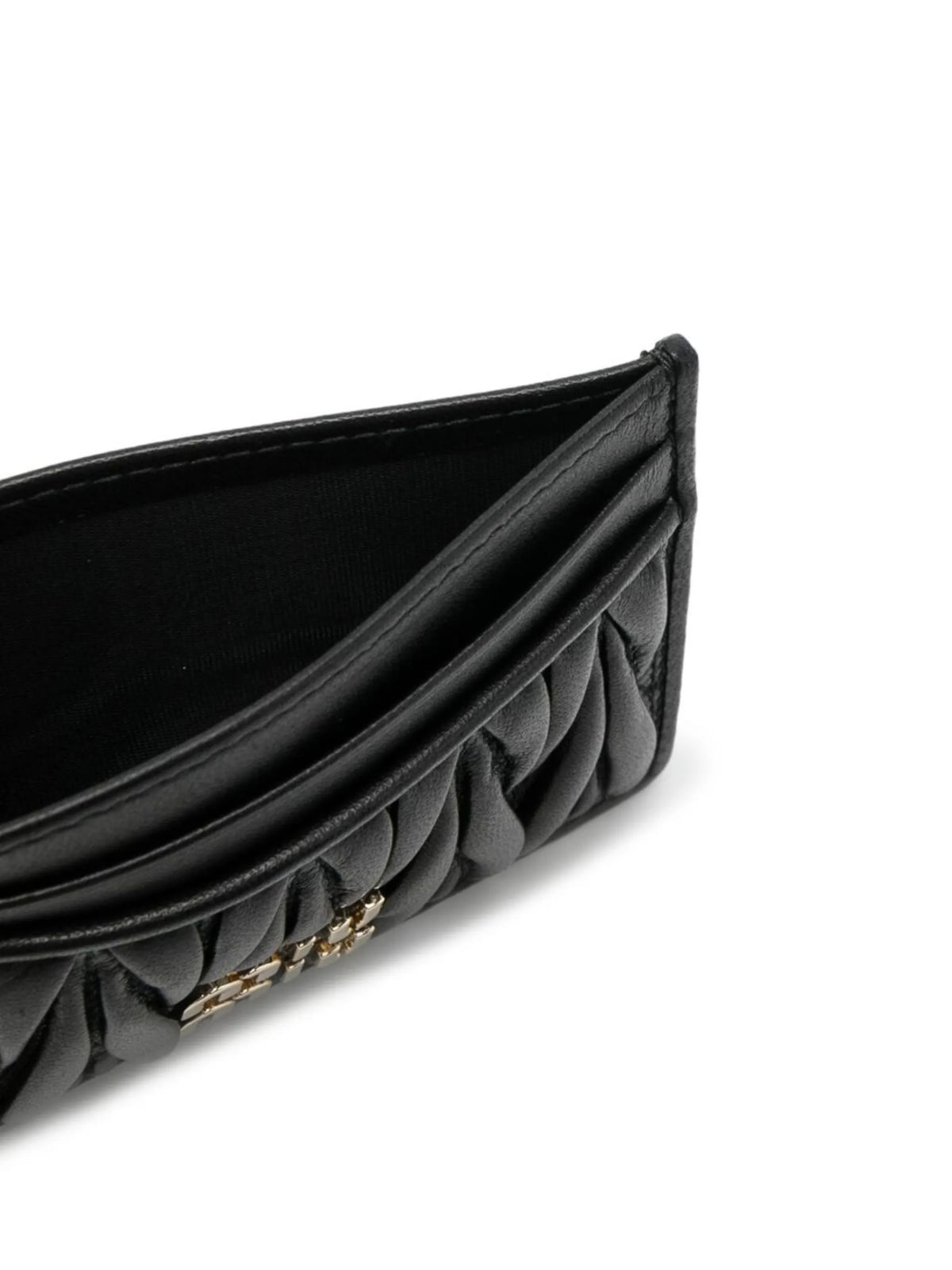 macramé textured card holder