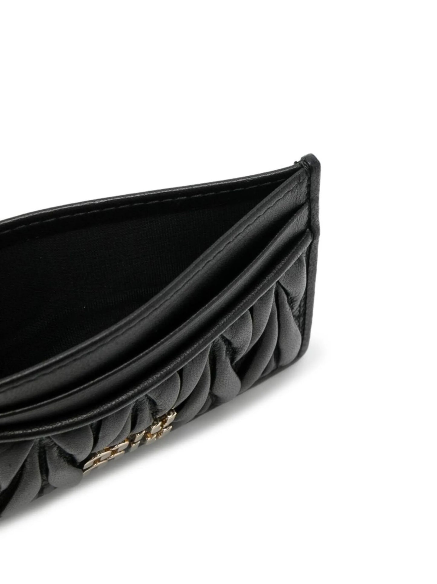 macramé textured card holder