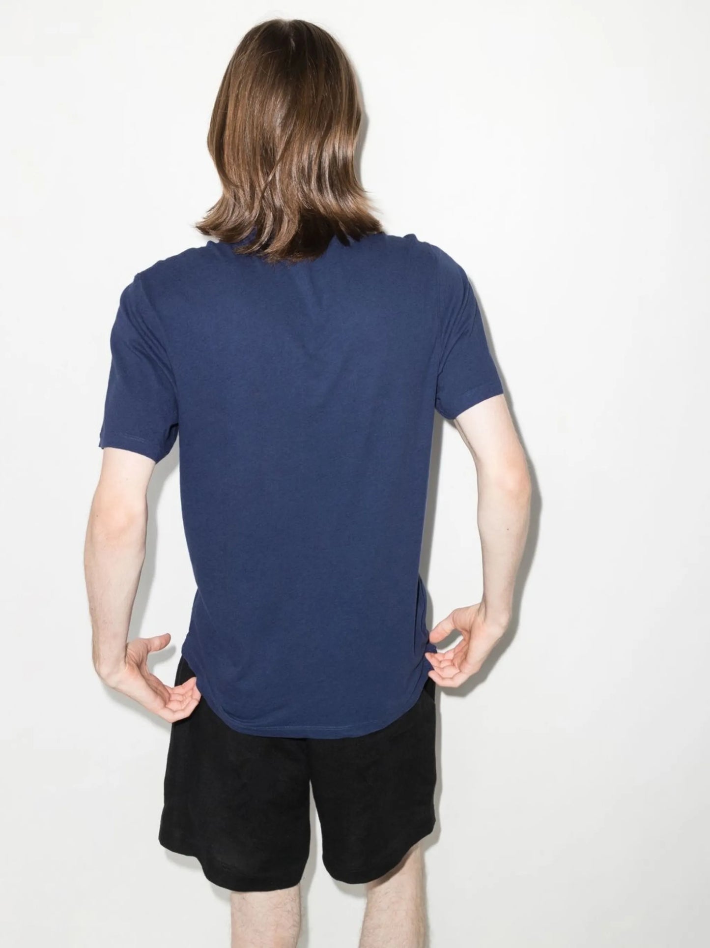 Constantino linen-blend polo shirt
