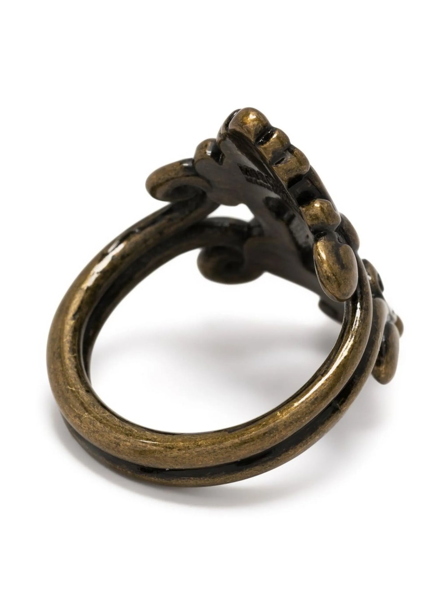 keyhole motif ring