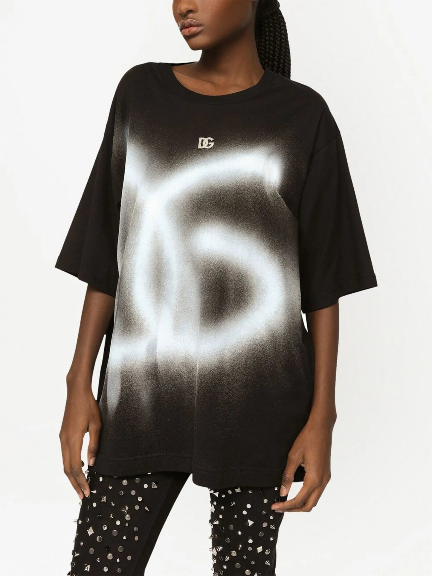 logo-print cotton T-shirt