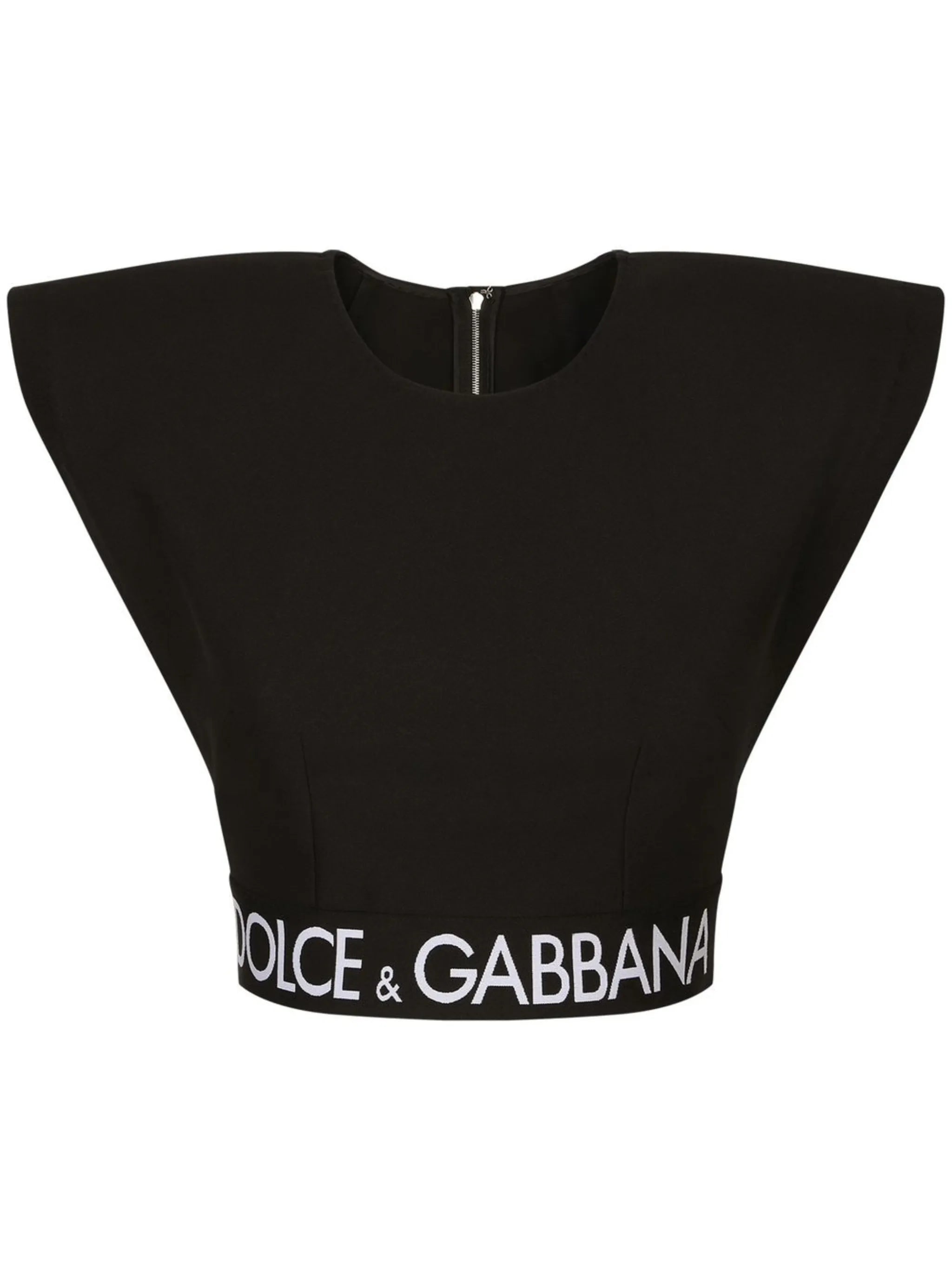 sleeveless cropped top