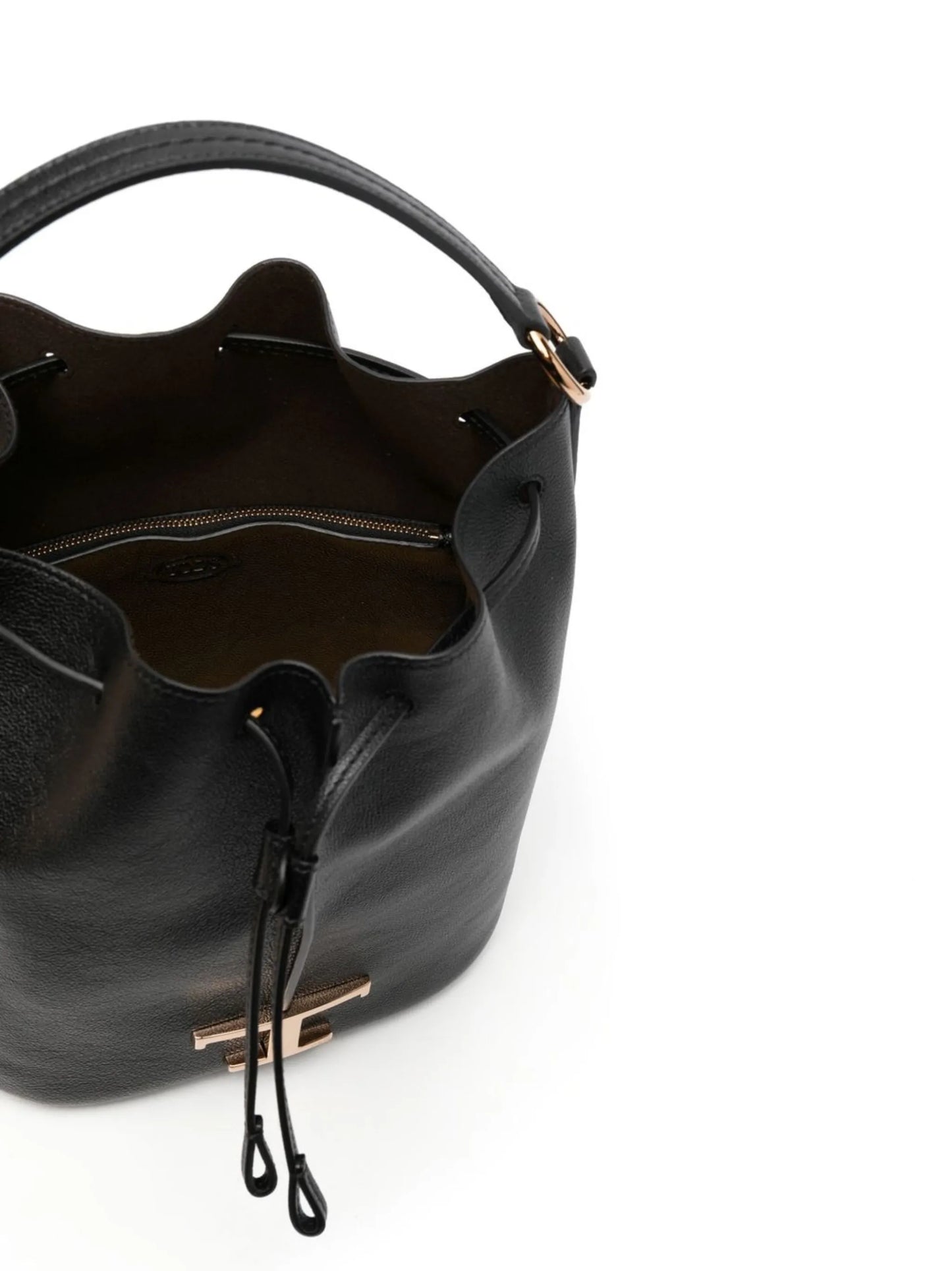 leather bucket bag