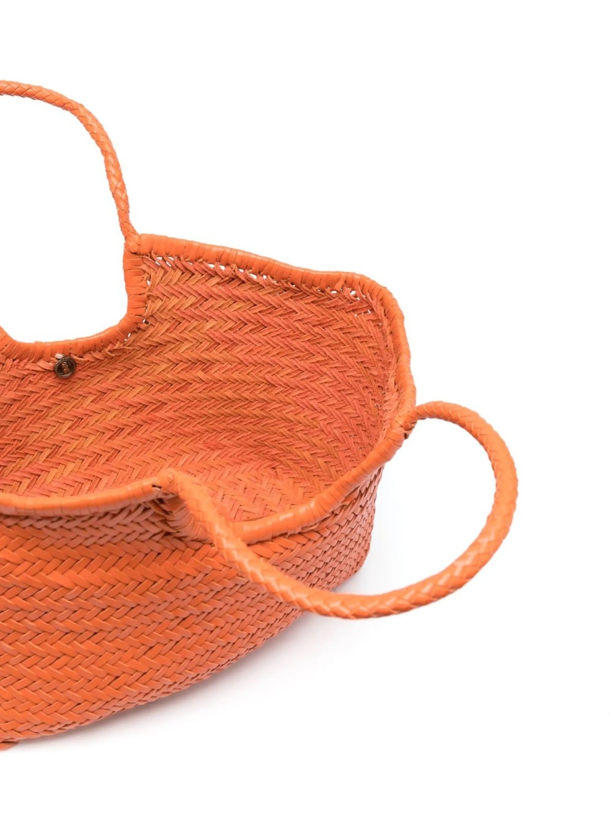 interwoven-design tote bag