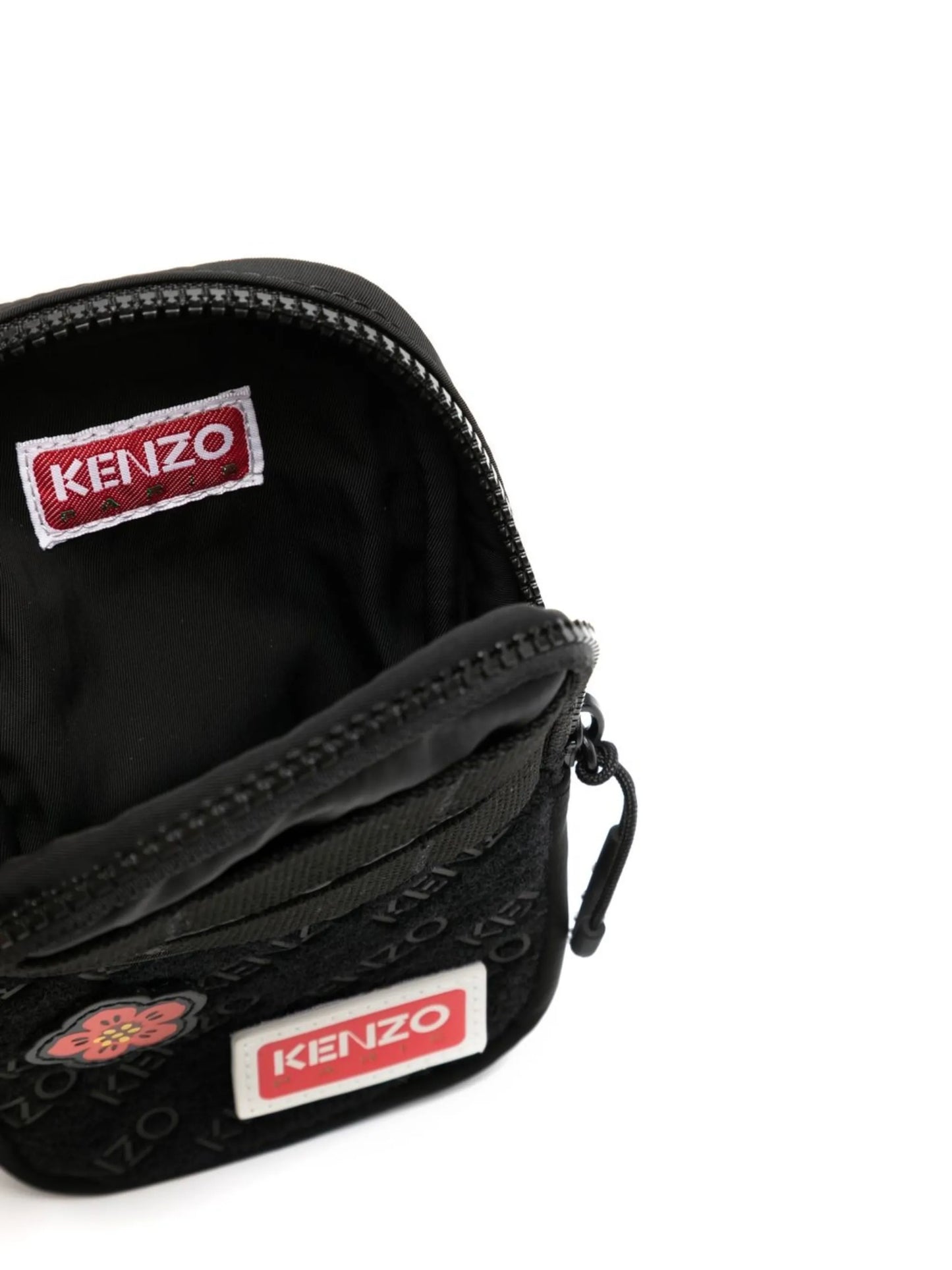 logo-patch messenger bag
