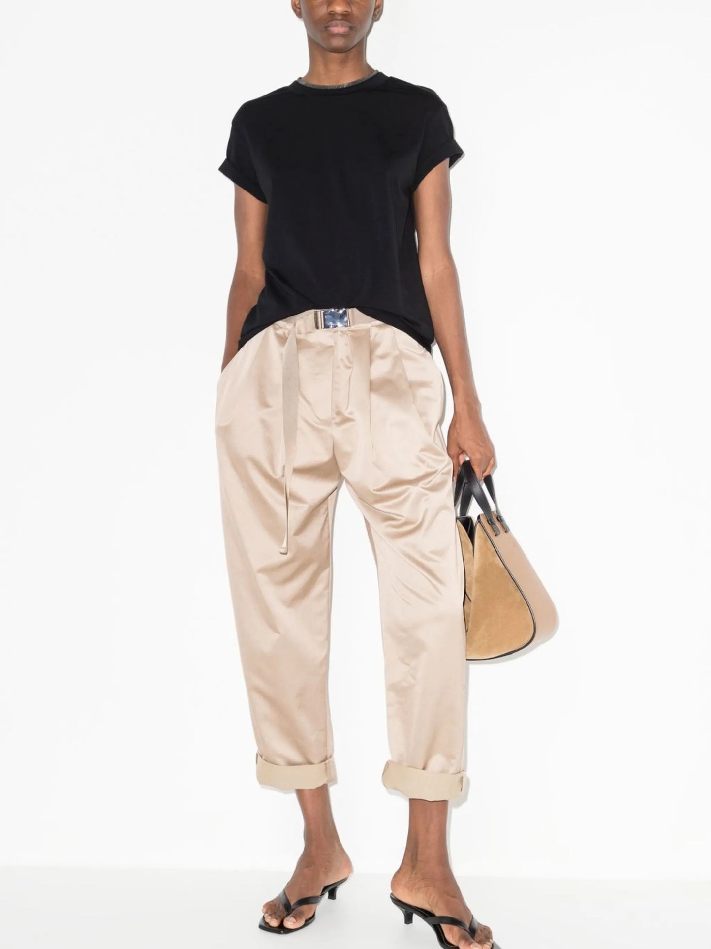 round-neck short-sleeve T-shirt