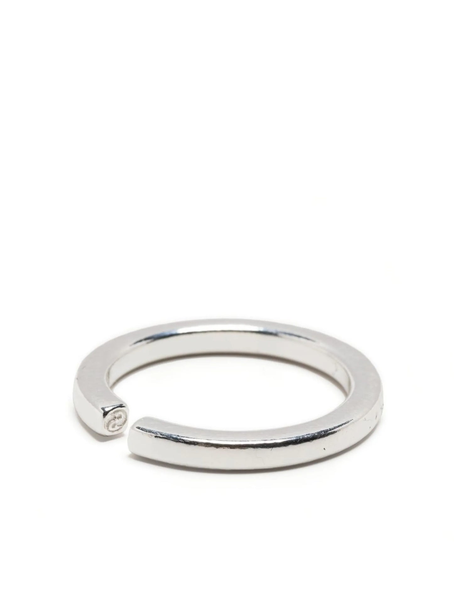 polished thin-band ring