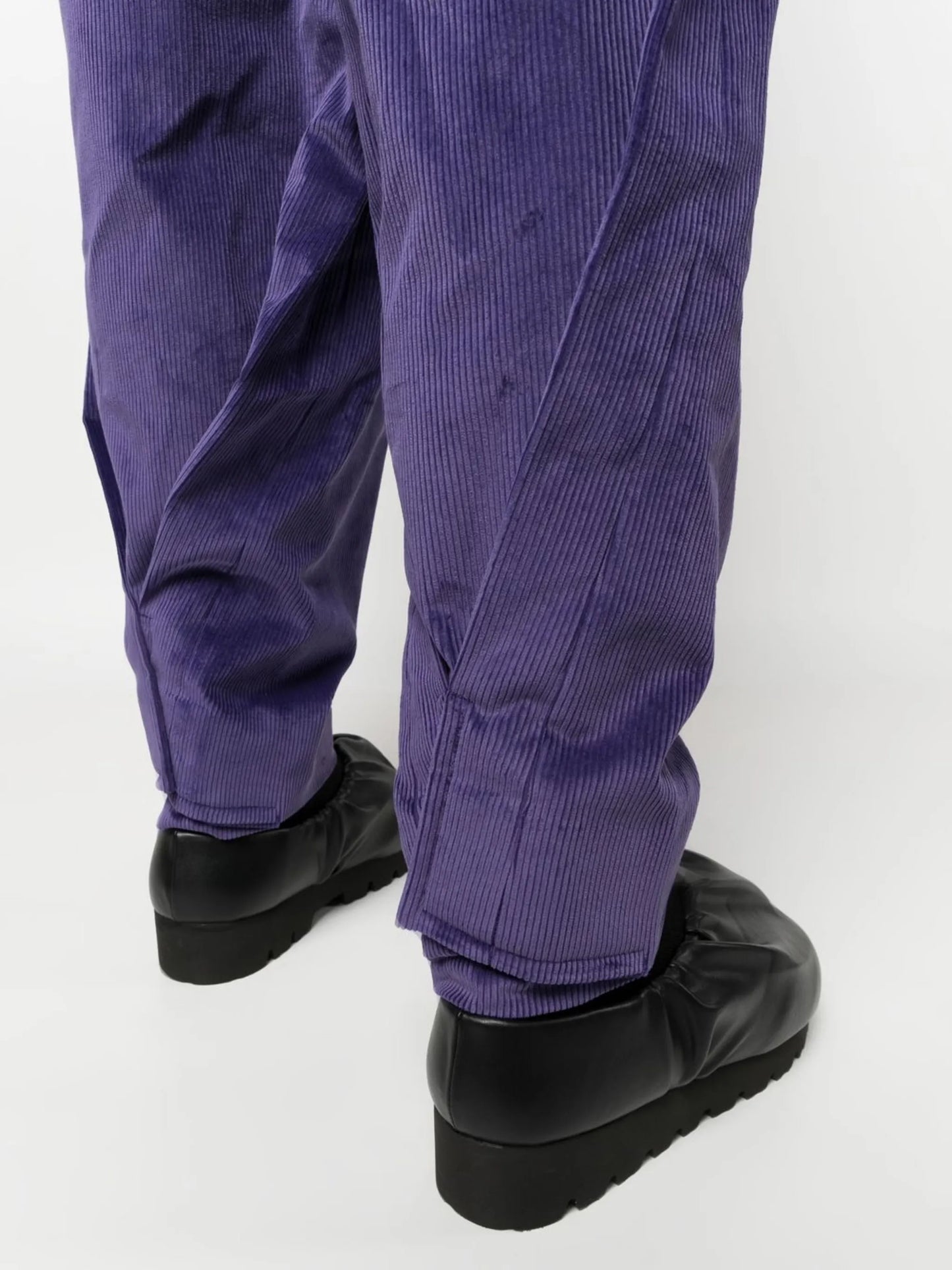 tapered corduroy trousers