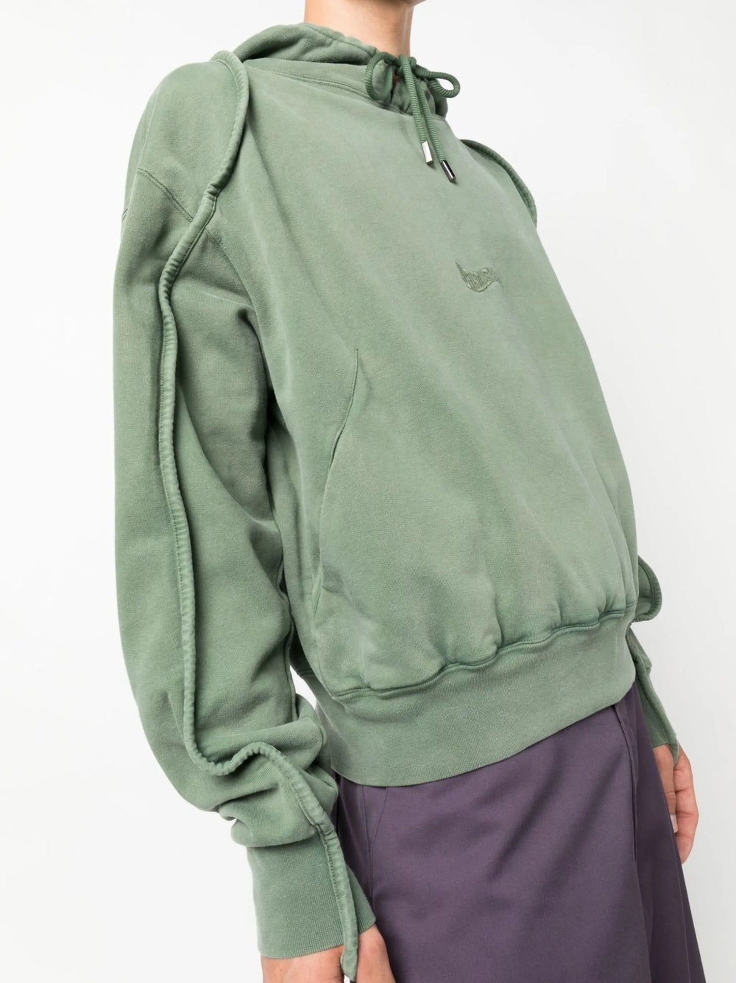 Camargue embroidered logo hoodie