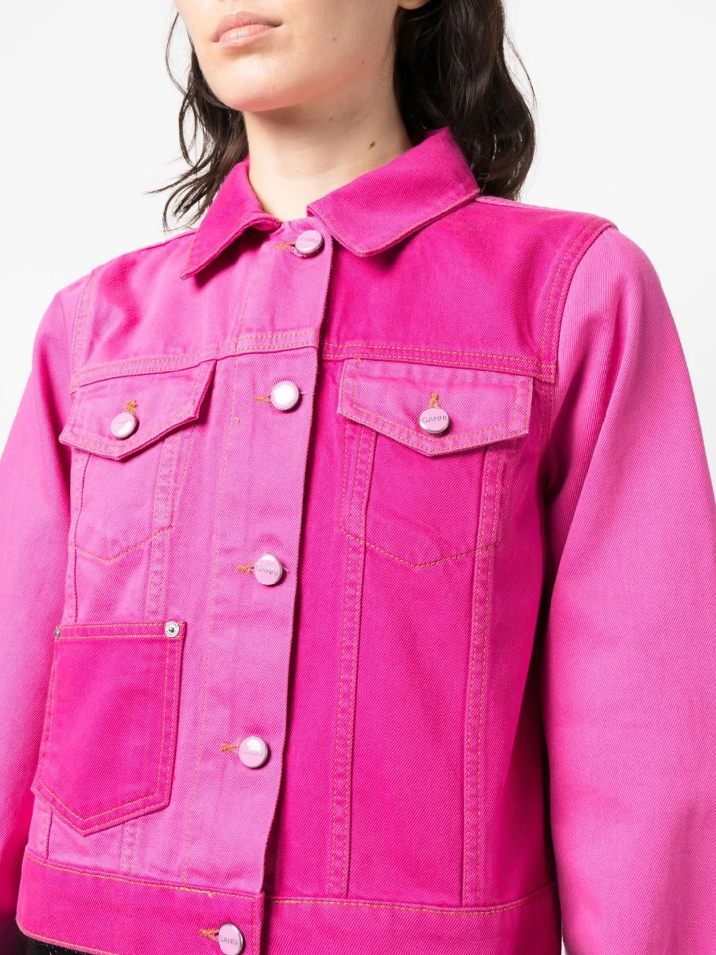 button-up denim jacket