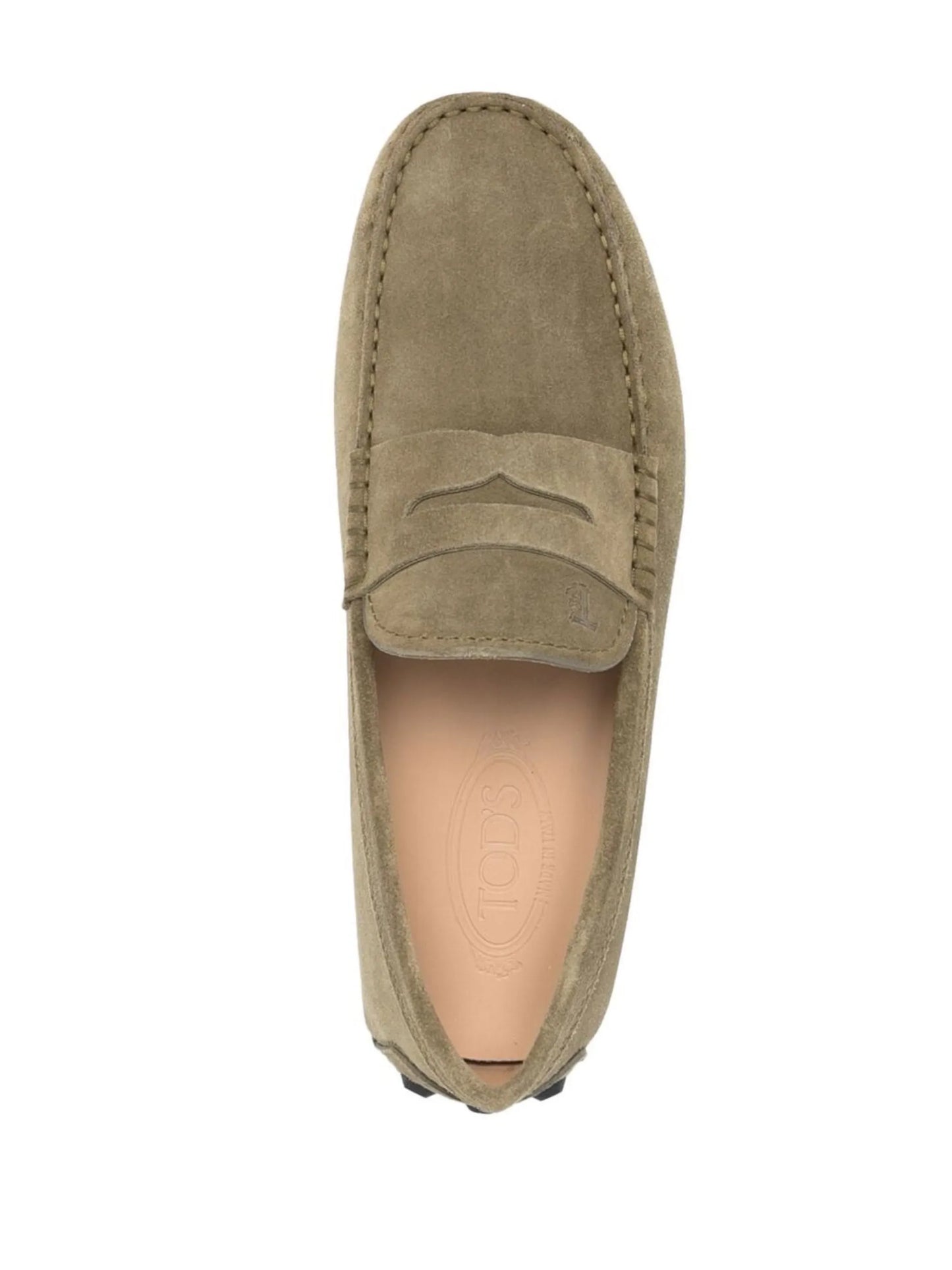 Gommino suede loafers