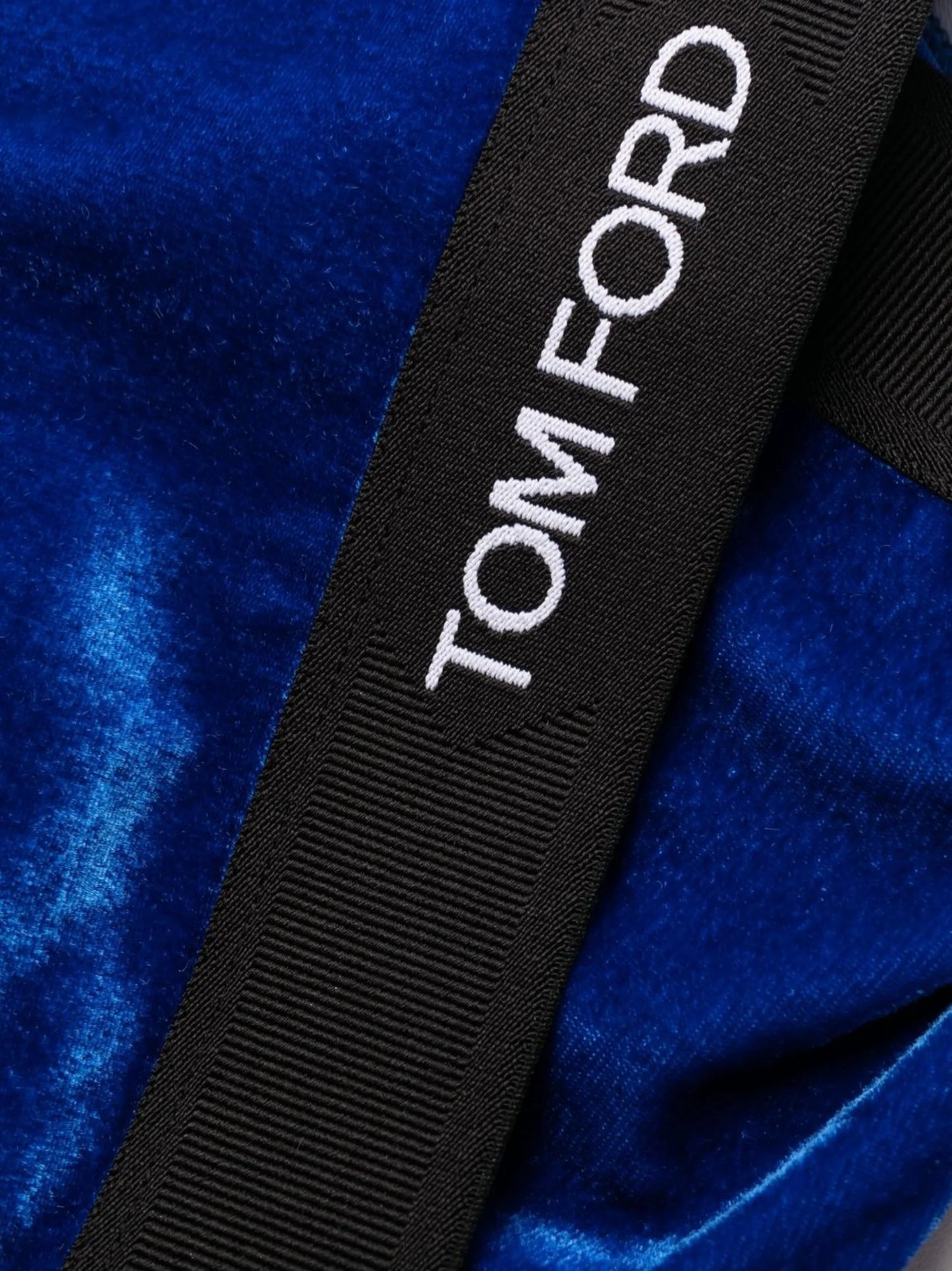 logo-band low-back bra
