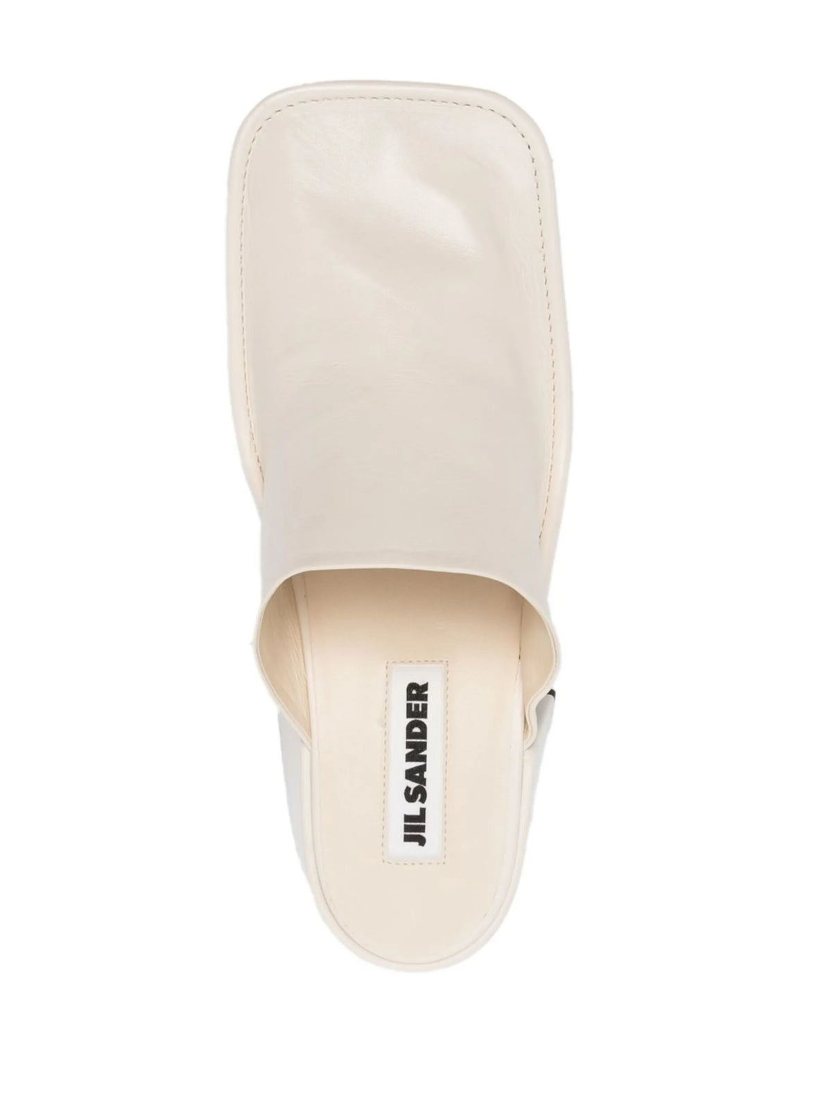 70mm square-toe mules