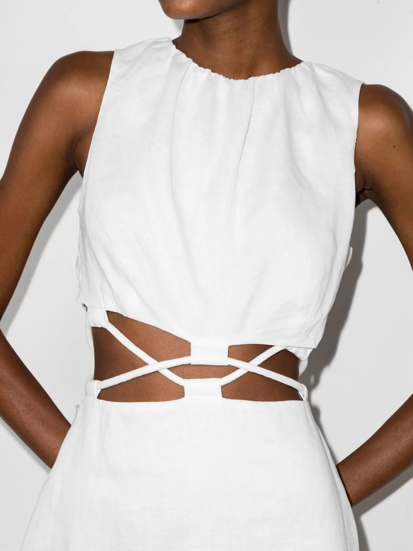 Mayra sleeveless maxi dress