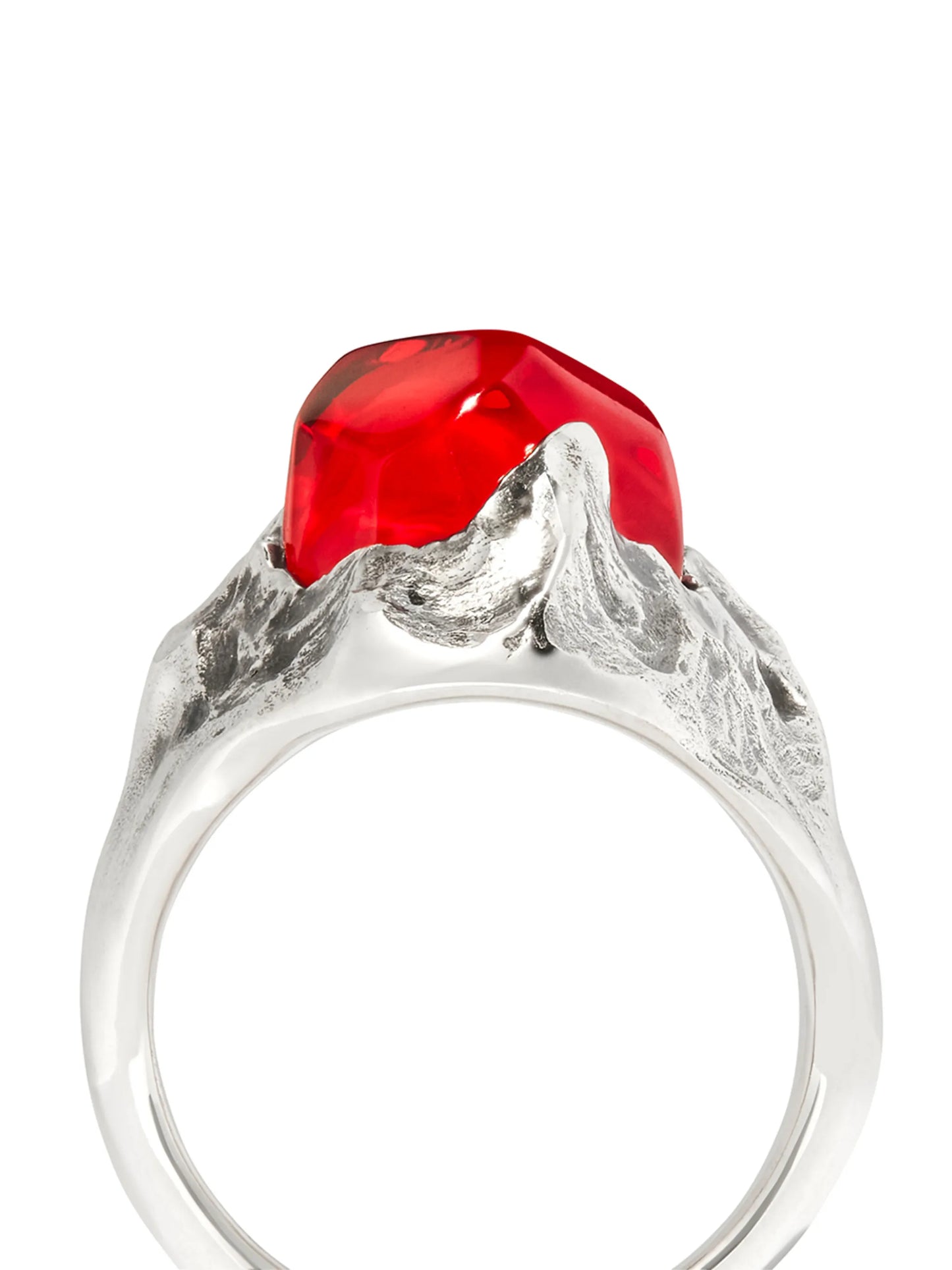Fahrenheit stone-embellished ring