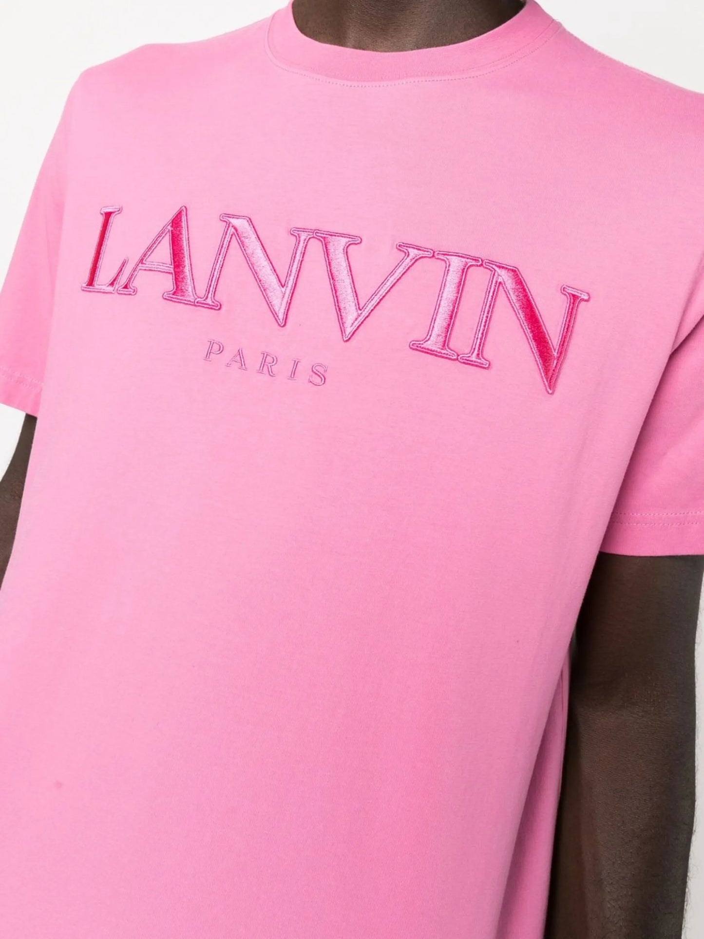 tonal logo-embroidered T-shirt