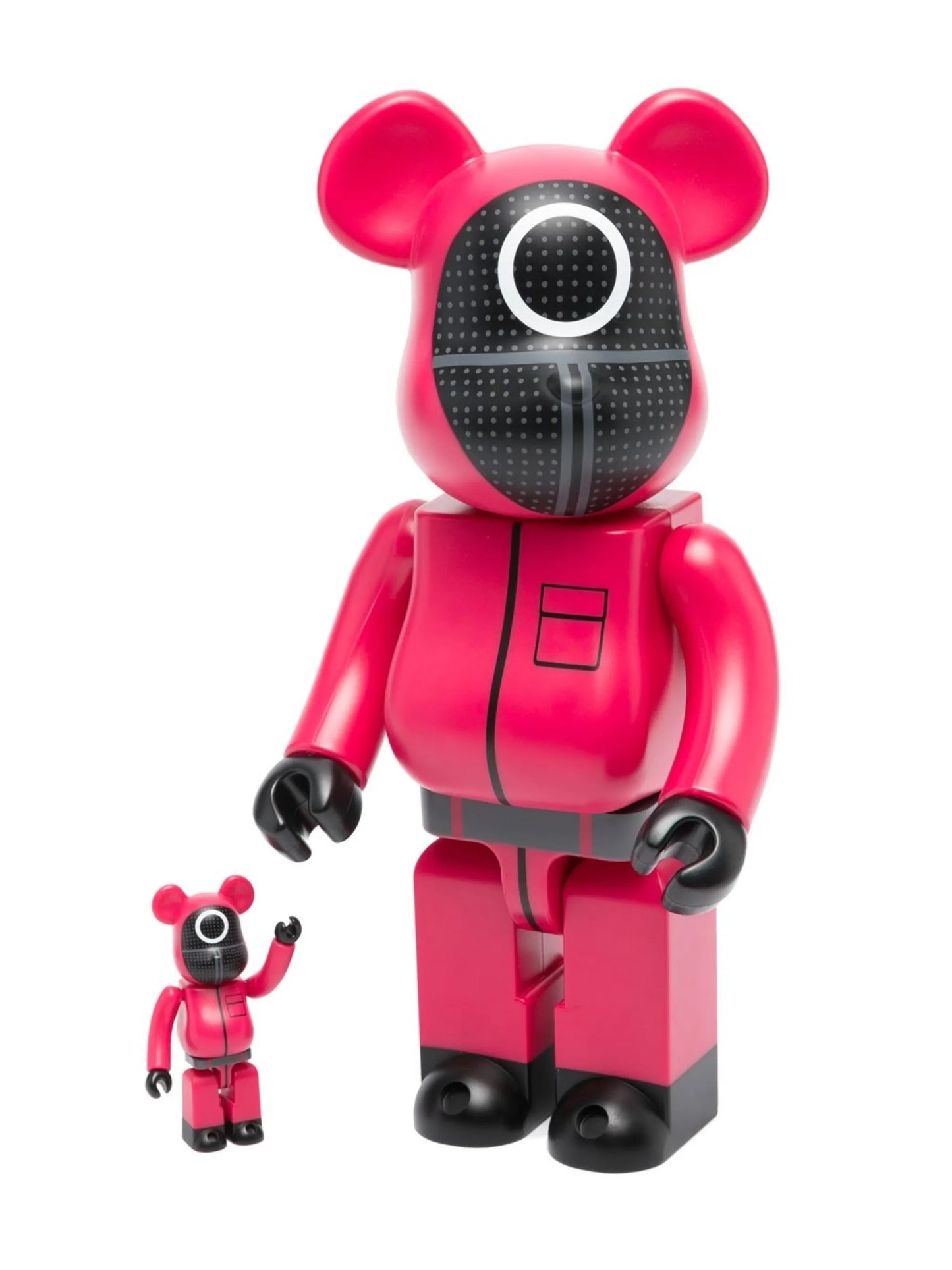 Squid Game Circle BE@RBRICK 100% and 400% figure set