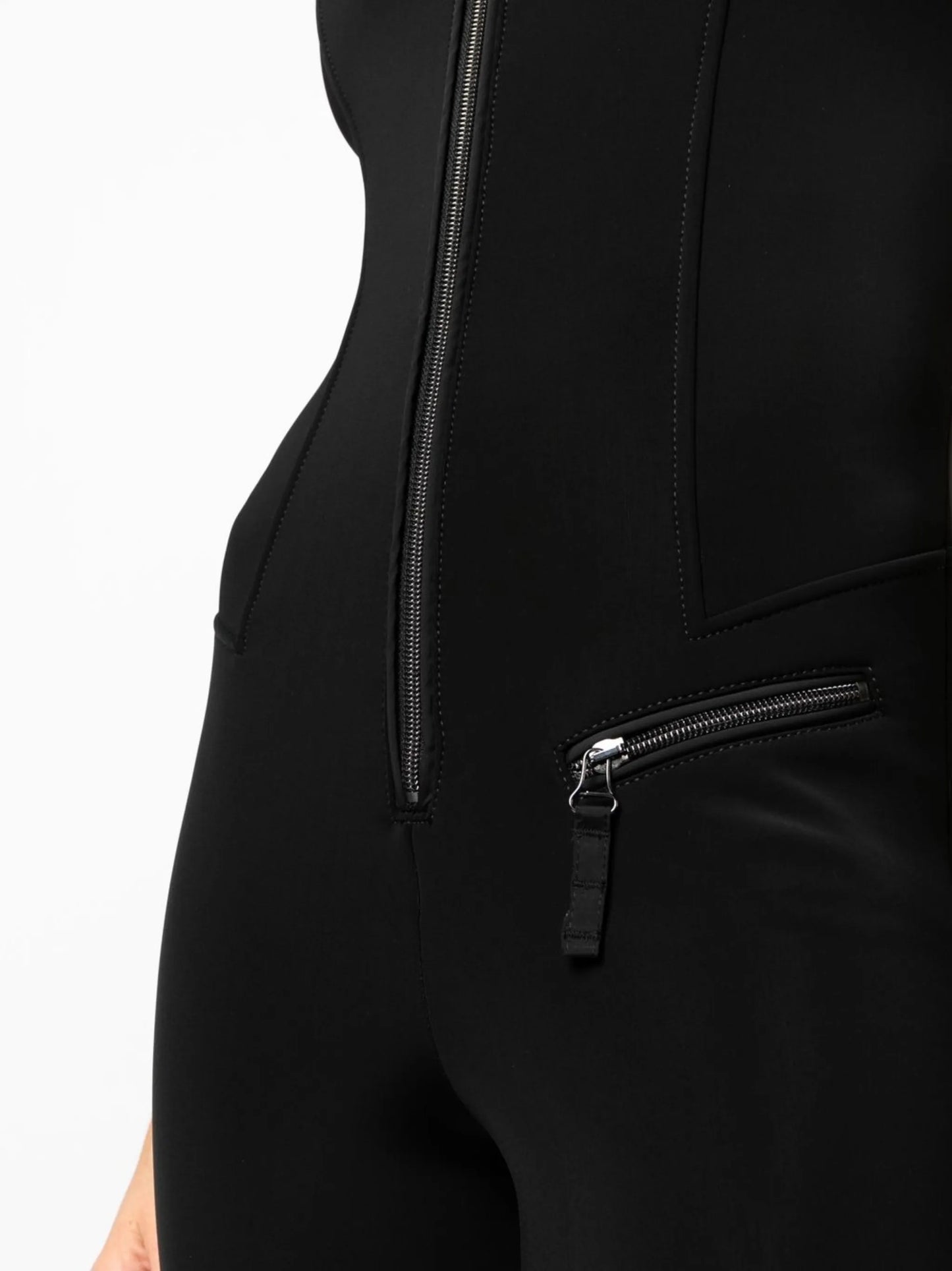 Domina front-zip jumpsuit