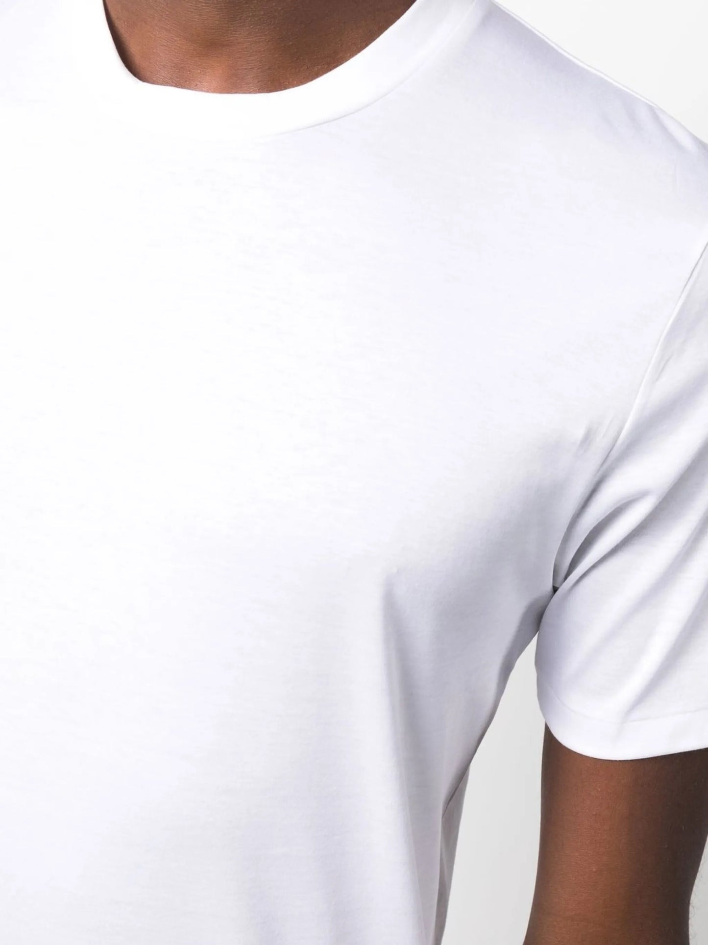 crew-neck cotton T-shirt