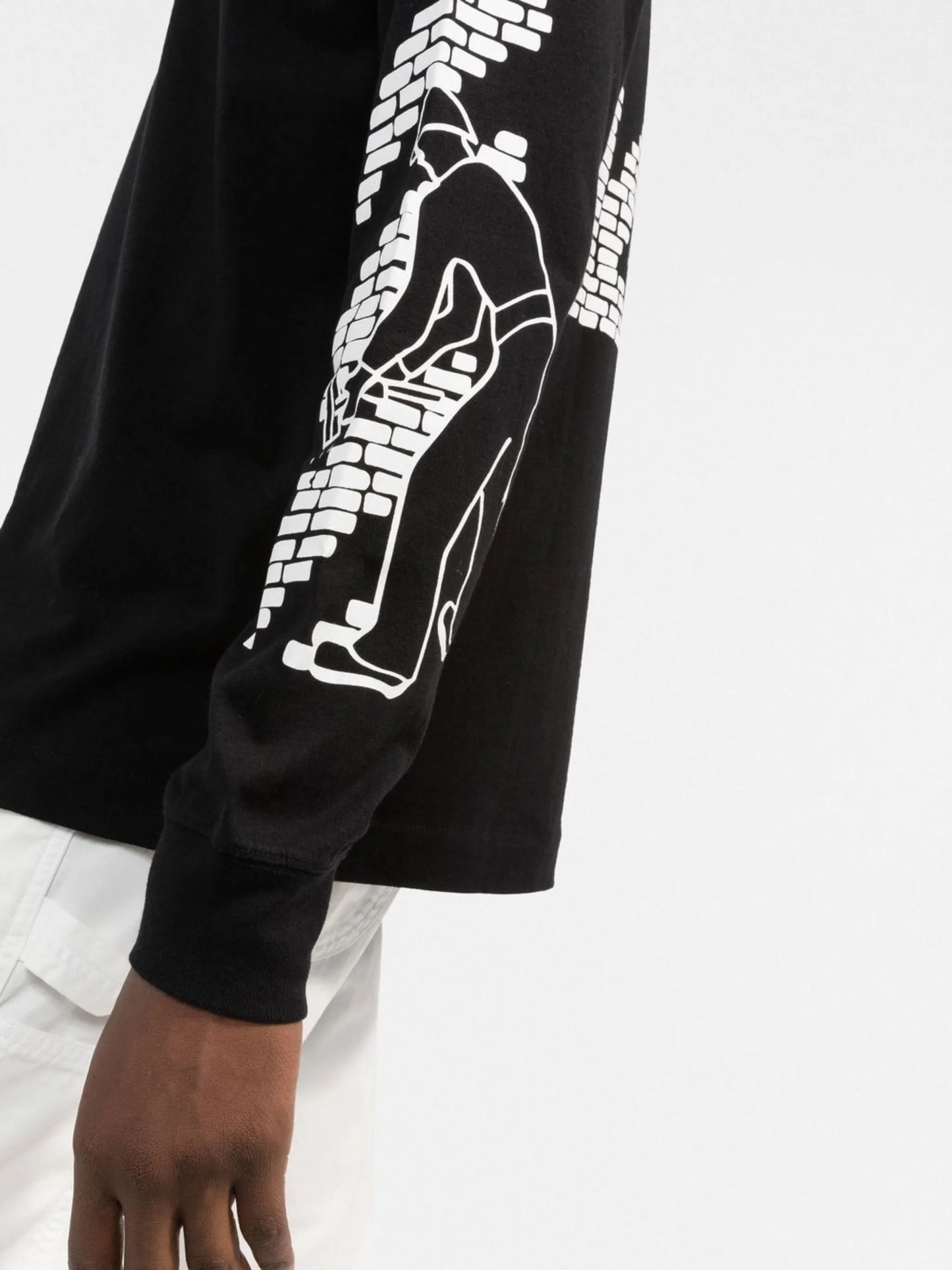 logo-print long sleeve T-shirt