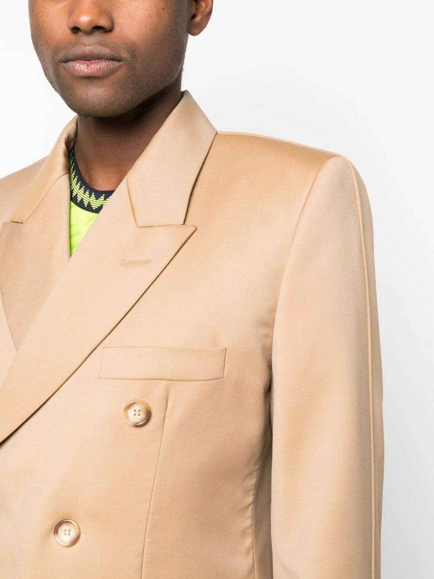 double-breasted blazer