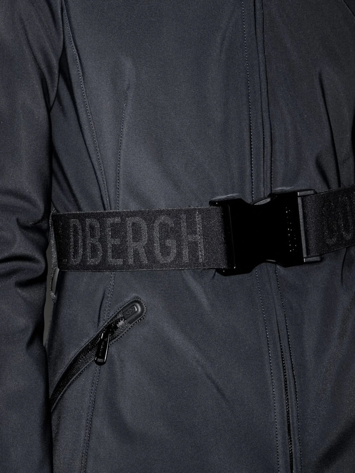 Hida belted ski jacket