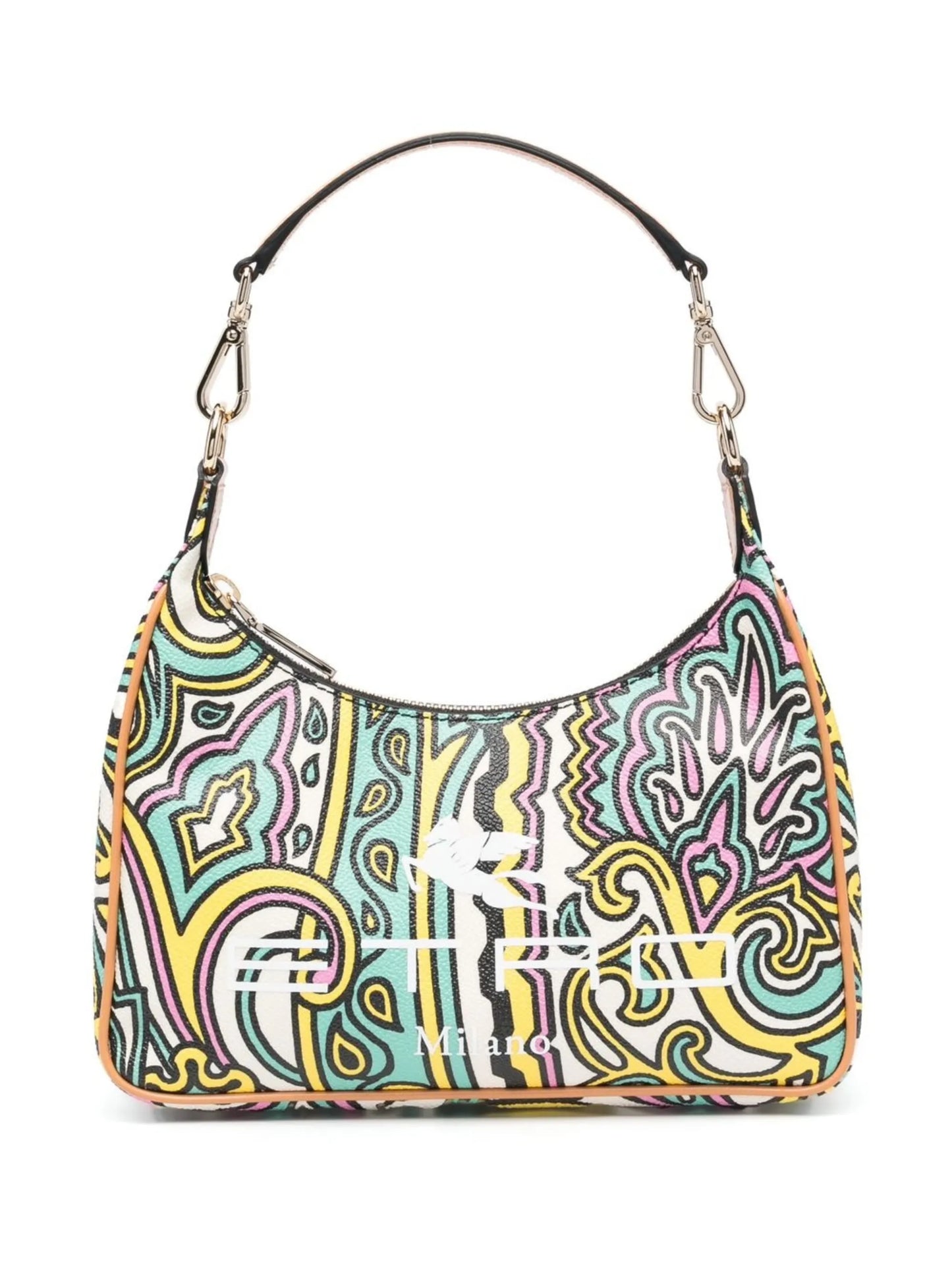 paisley-print shoulder bag
