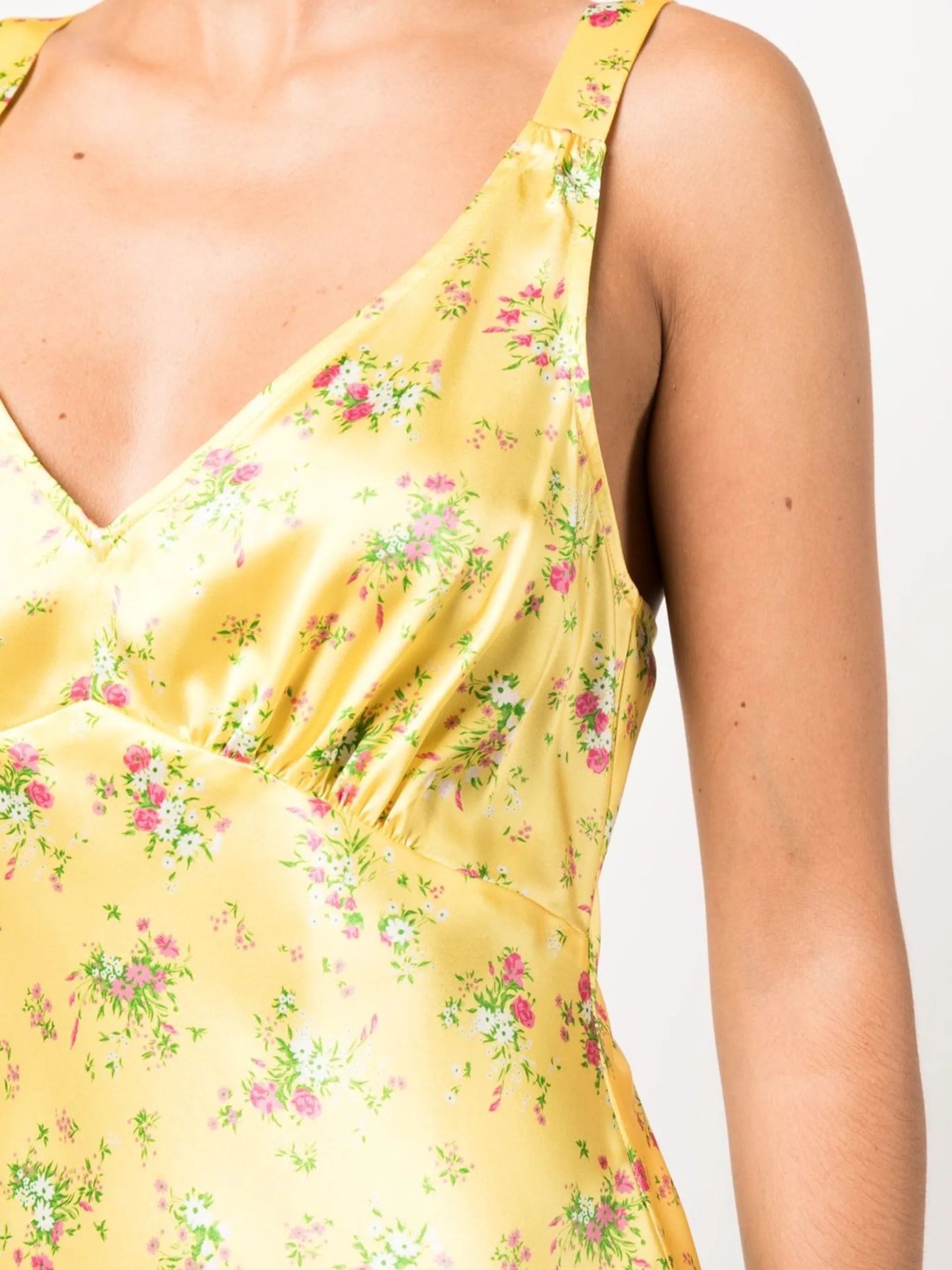 Ellery floral-print silk dress