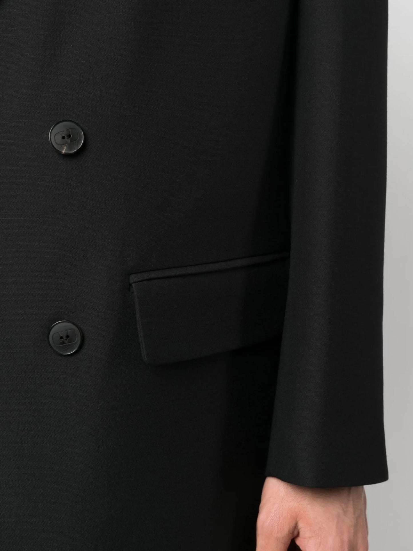 double-breasted blazer