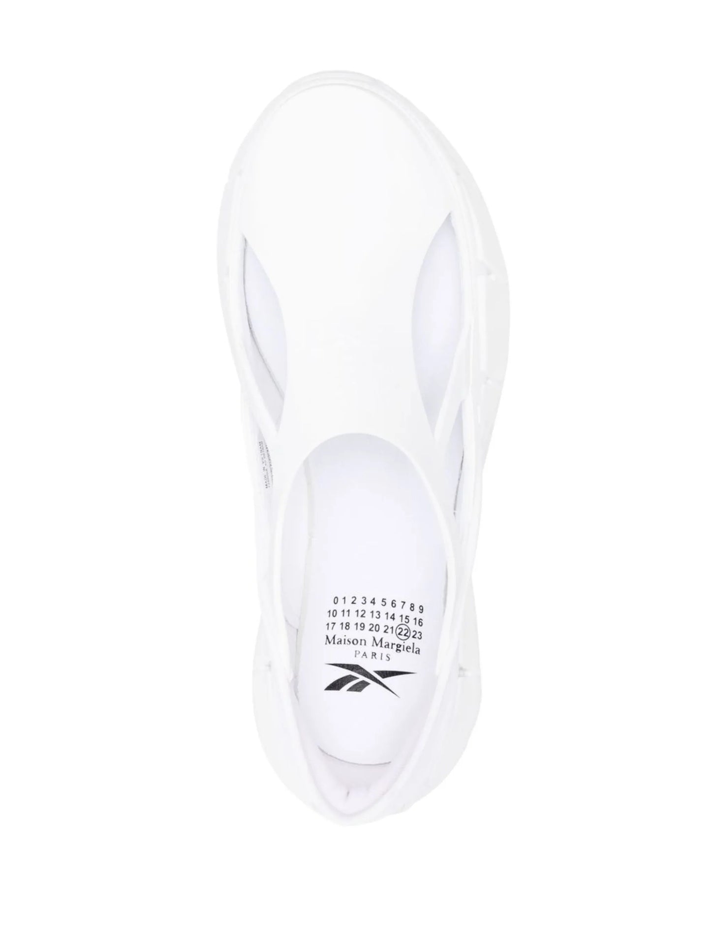 x Reebok cut-out slip-on sneakers