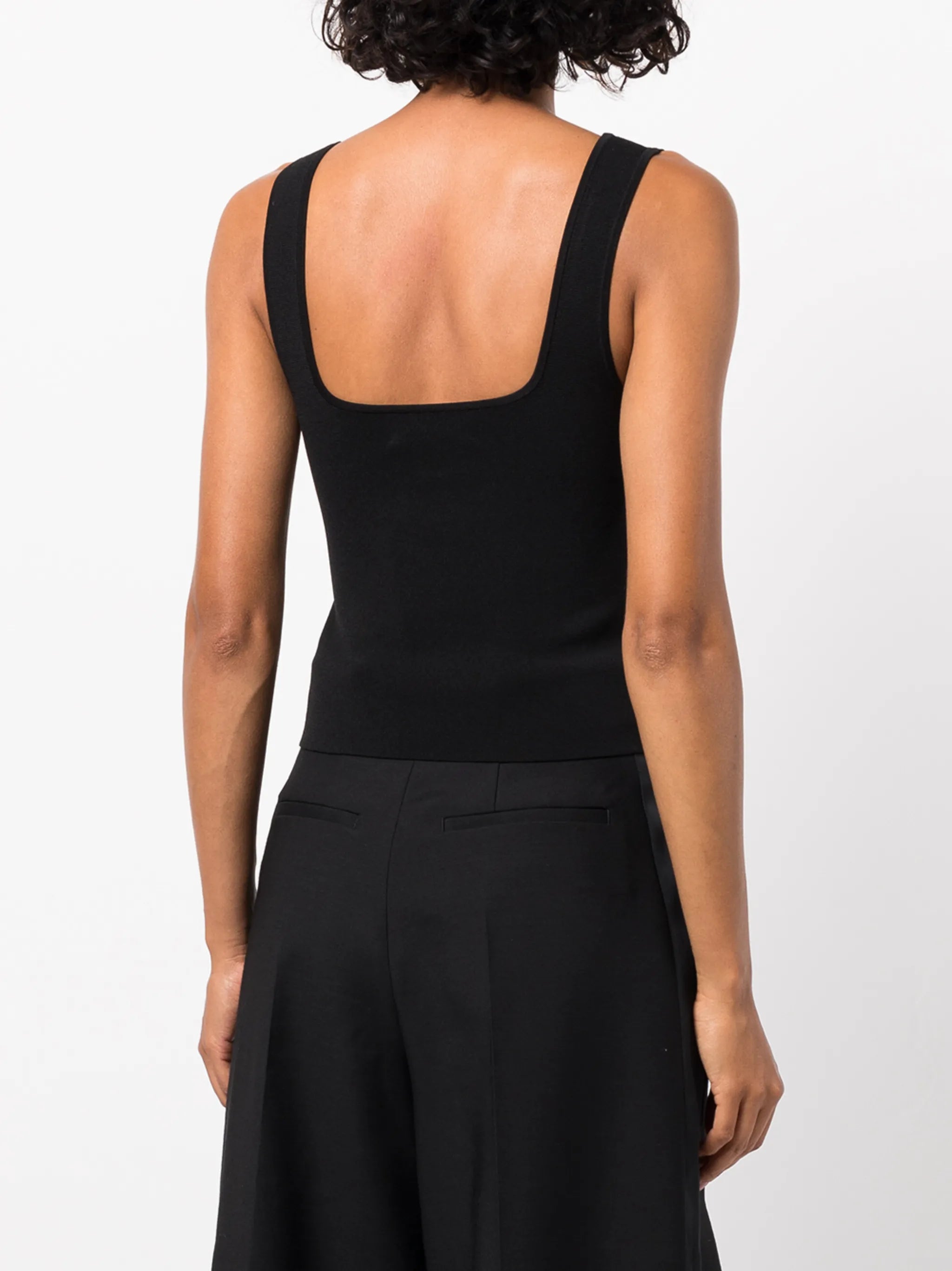 square neck vest top
