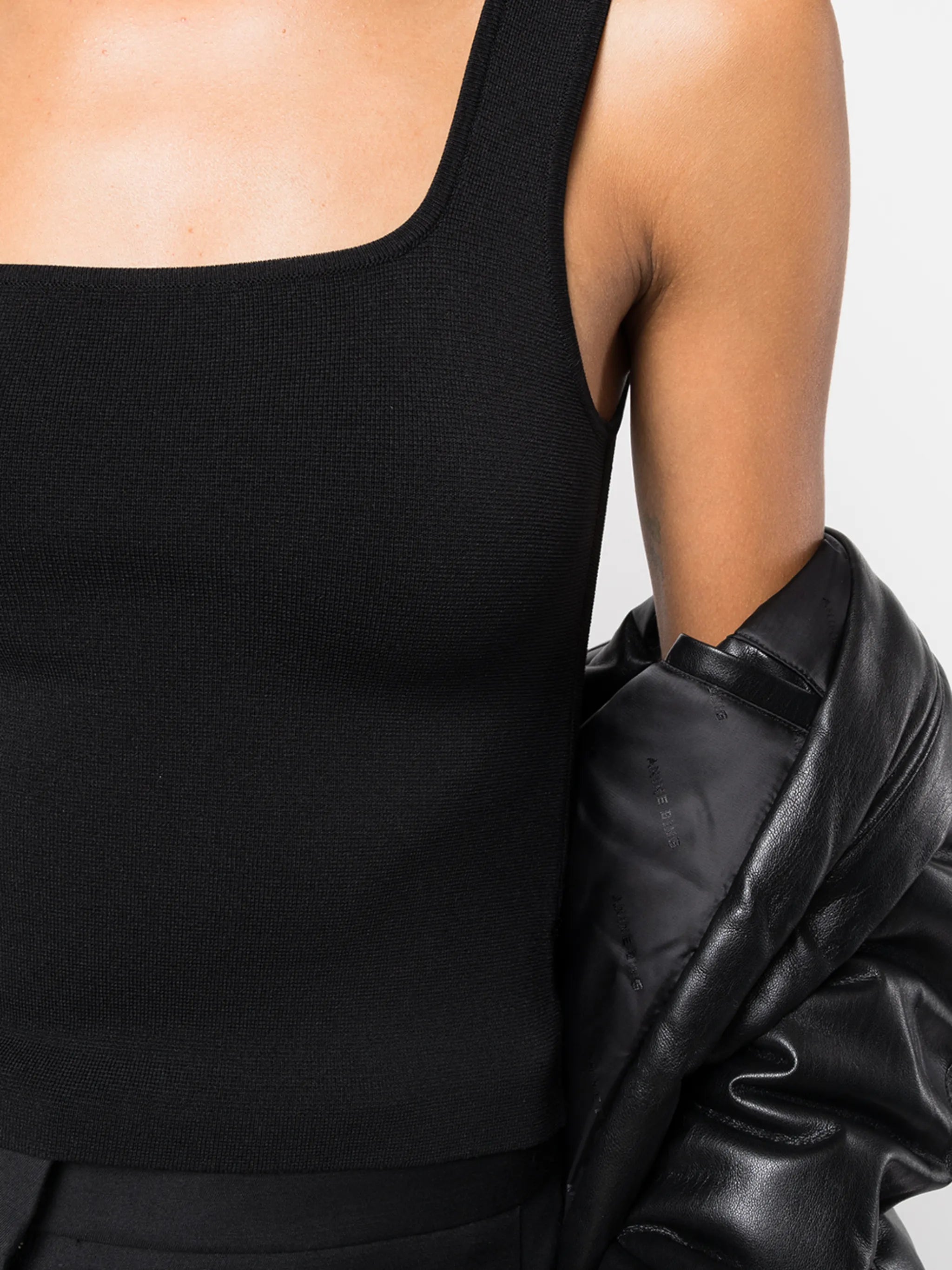 square neck vest top