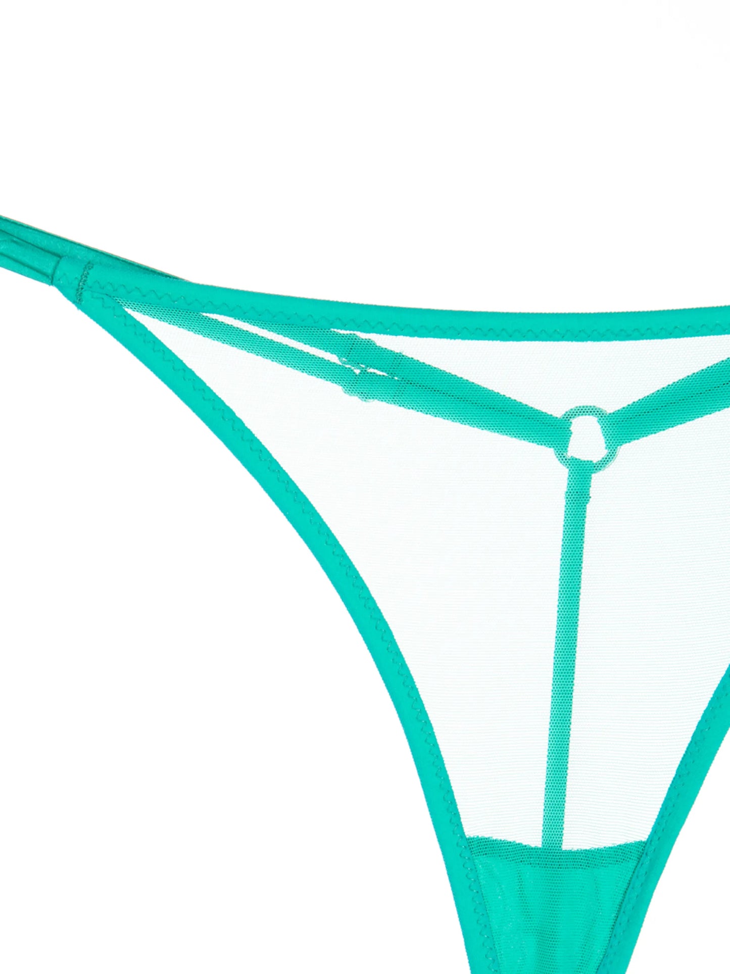 mesh-panel G-string