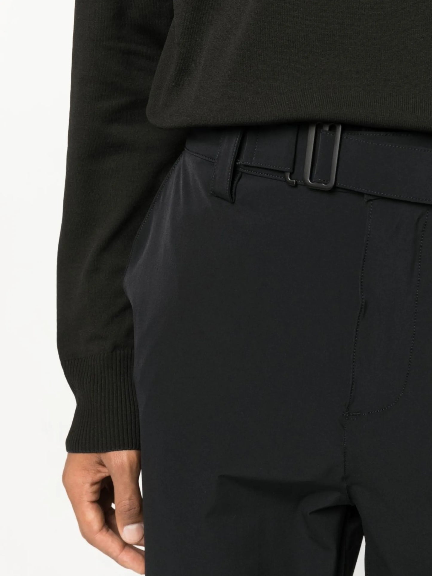 Hook straight-leg trousers