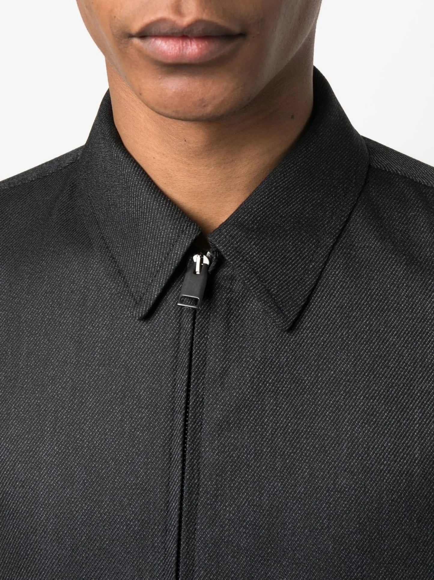 two-way zip jacket
