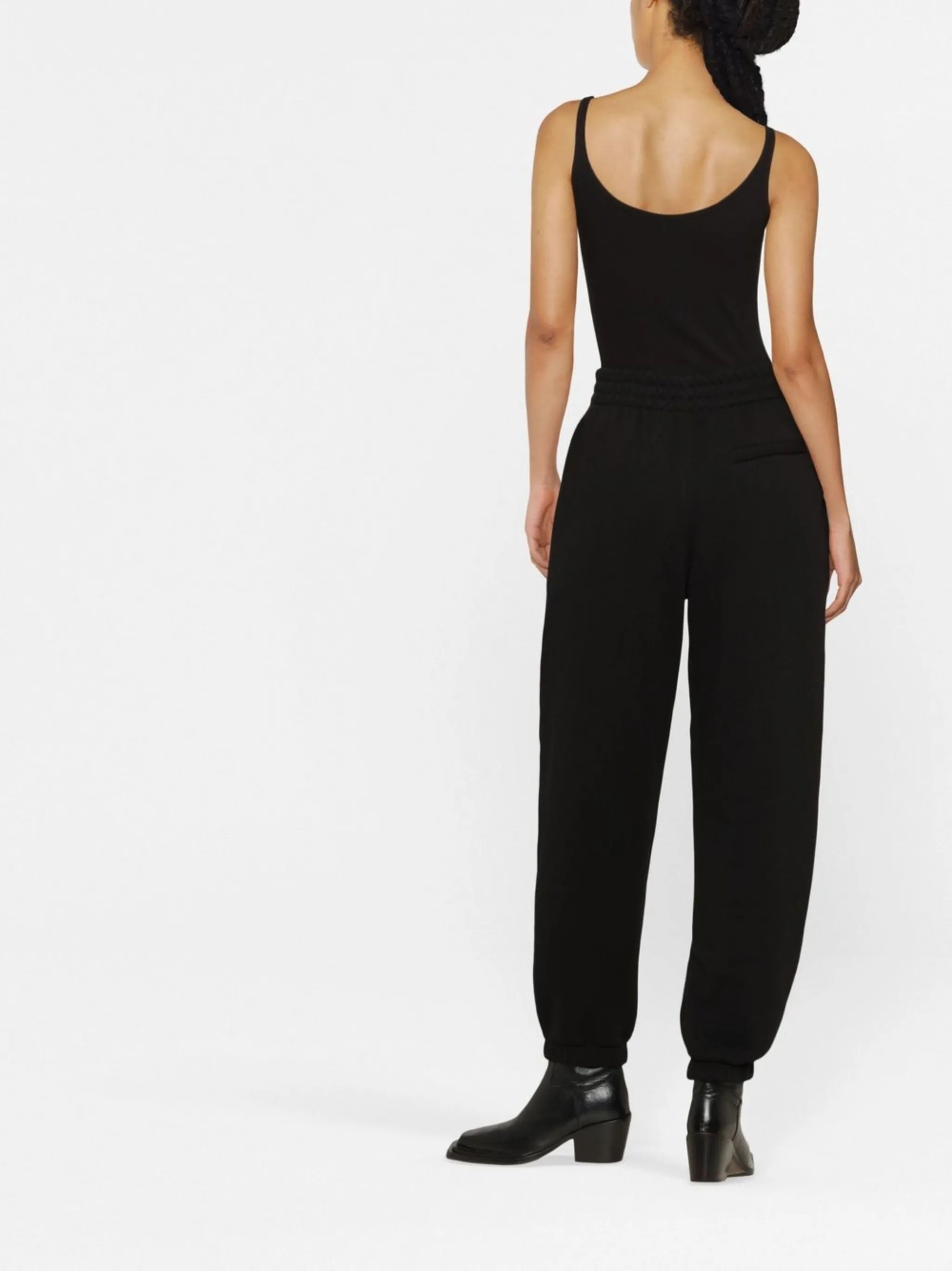 logo-print tapered track pants