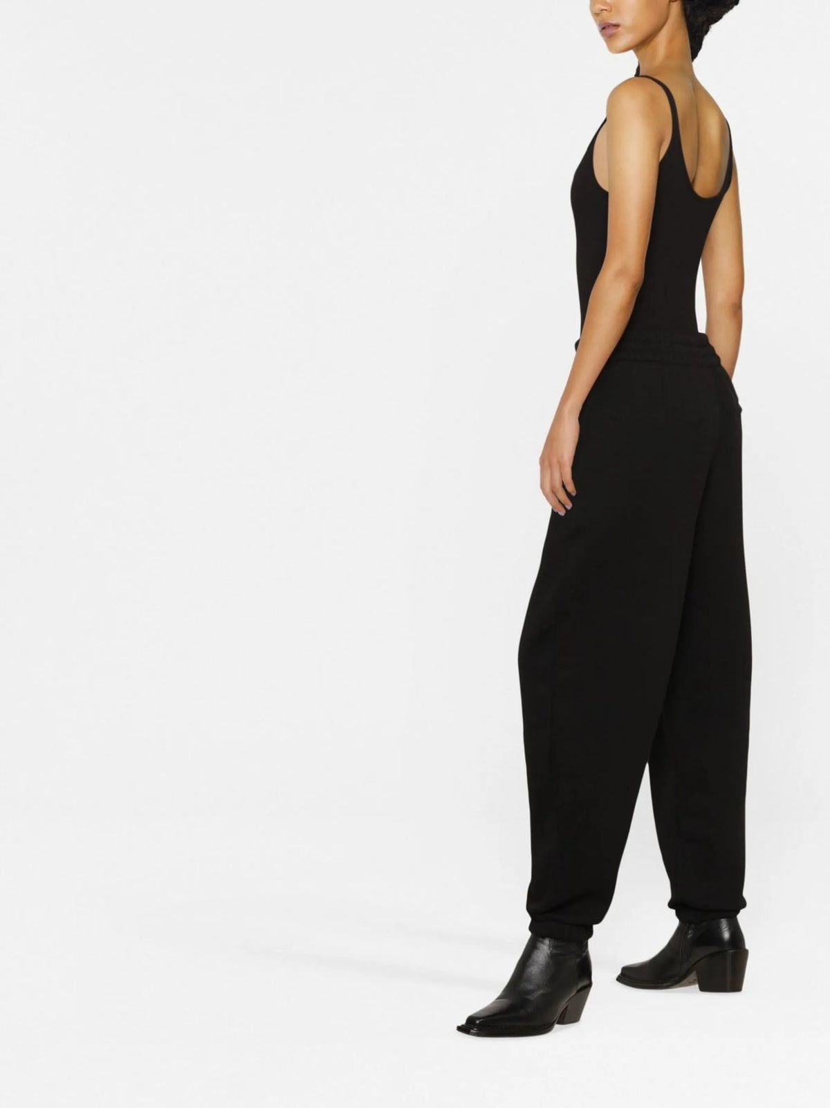 logo-print tapered track pants